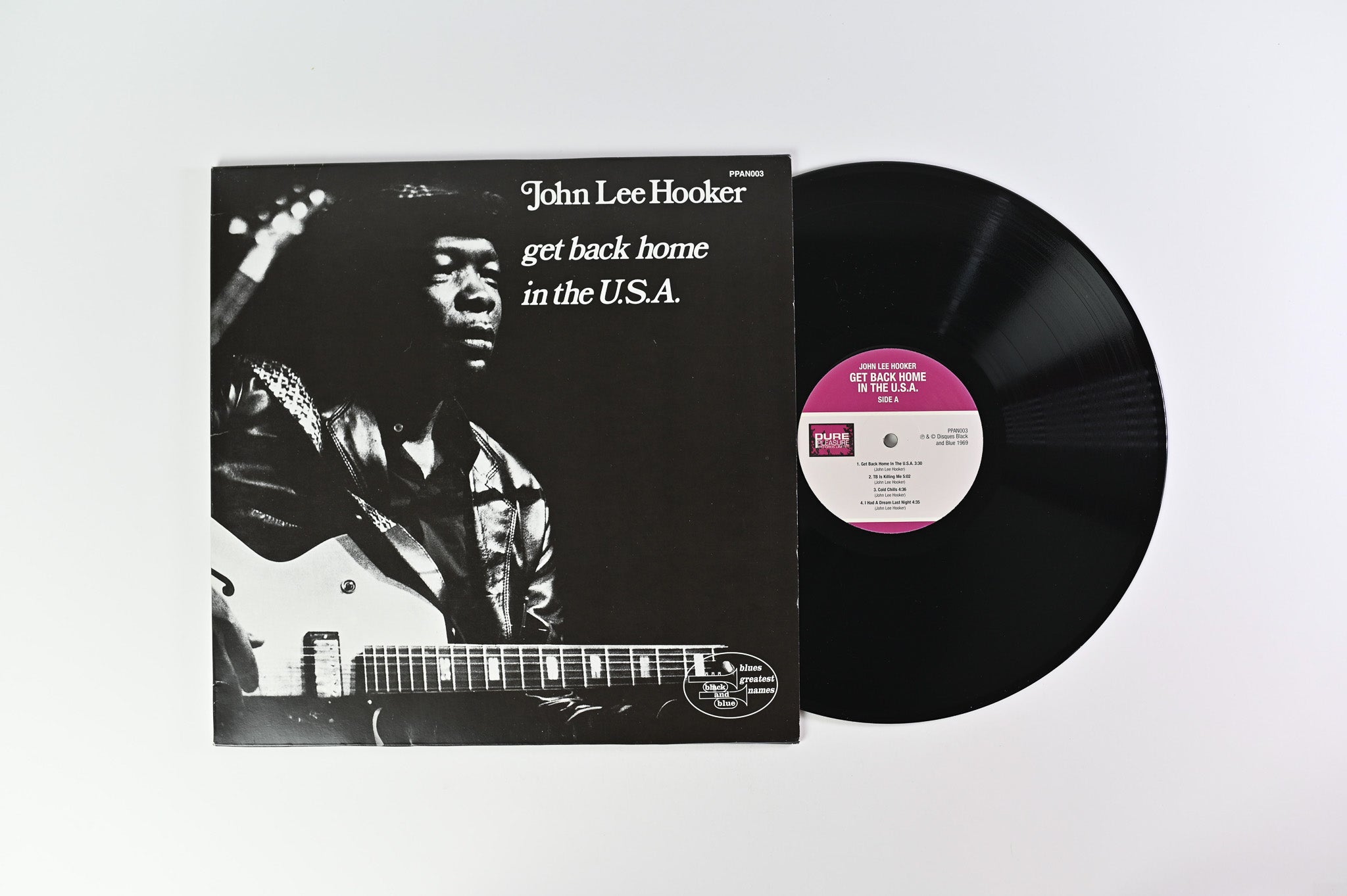 John Lee Hooker - Get Back Home In The U.S.A. on Pure Pleasure 180 Gram Reissue