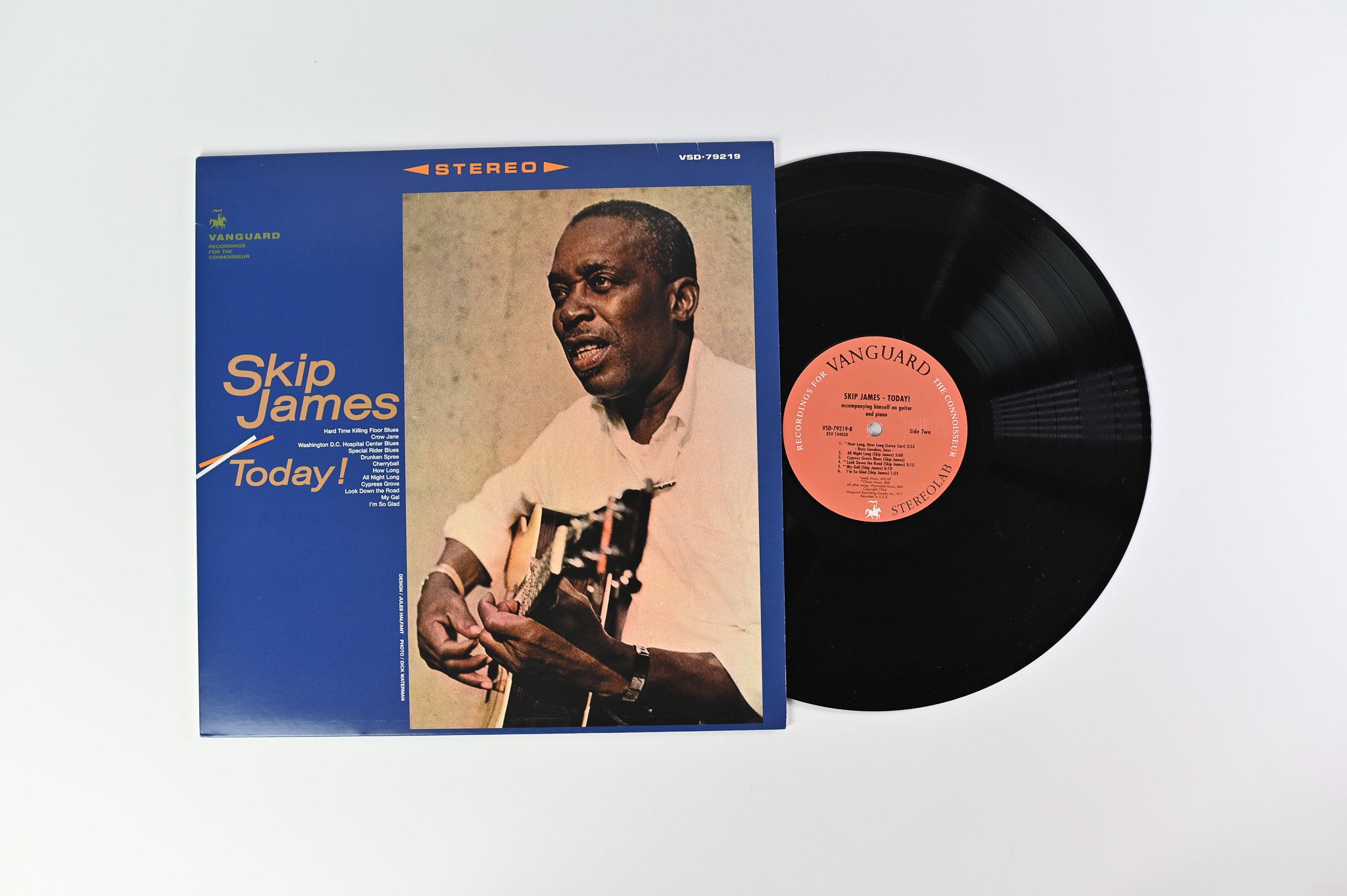 Skip James - Skip James Today! on Vanguard / Pure Pleasure Audiophile Reissue