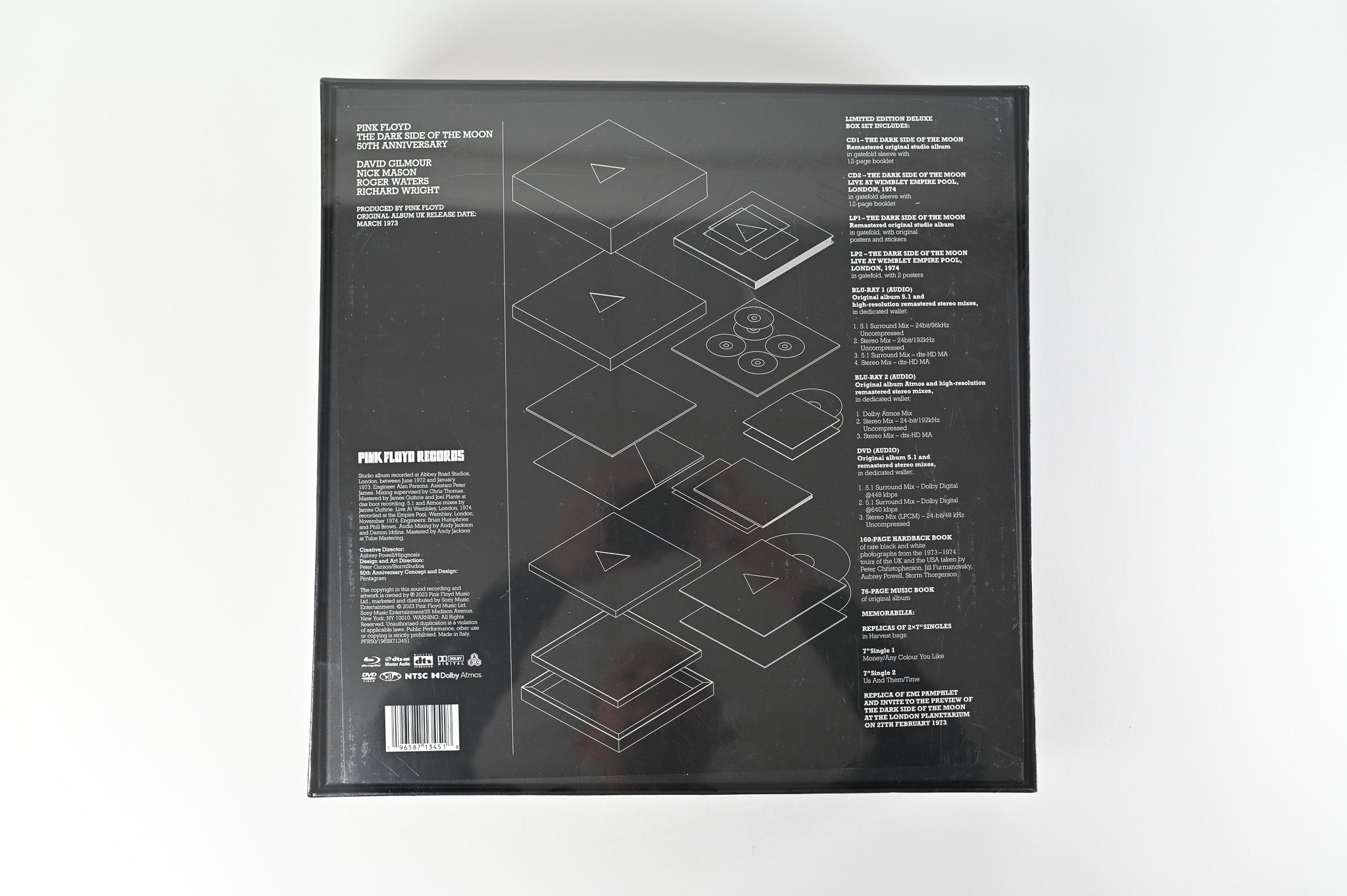 Pink Floyd - The Dark Side Of The Moon - 50 Years on Pink Floyd Records - Sealed Box Set