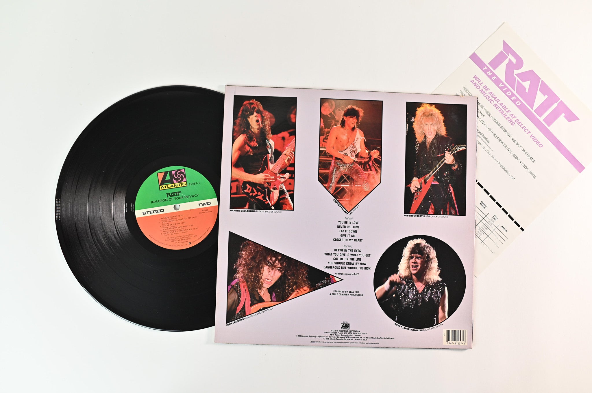 Ratt - Invasion Of Your Privacy on Atlantic