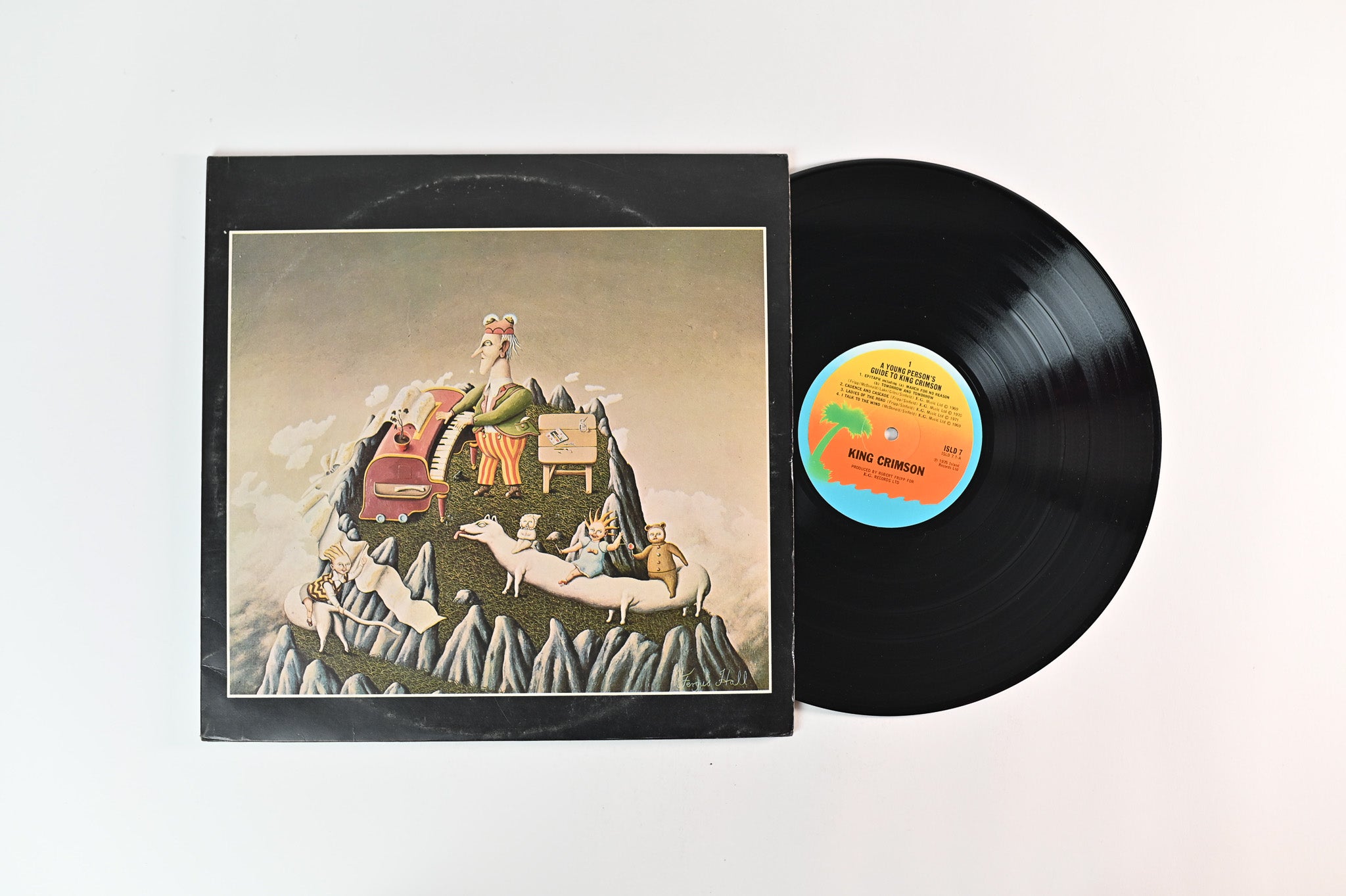 King Crimson - The Young Persons' Guide To King Crimson on Island UK Pressing