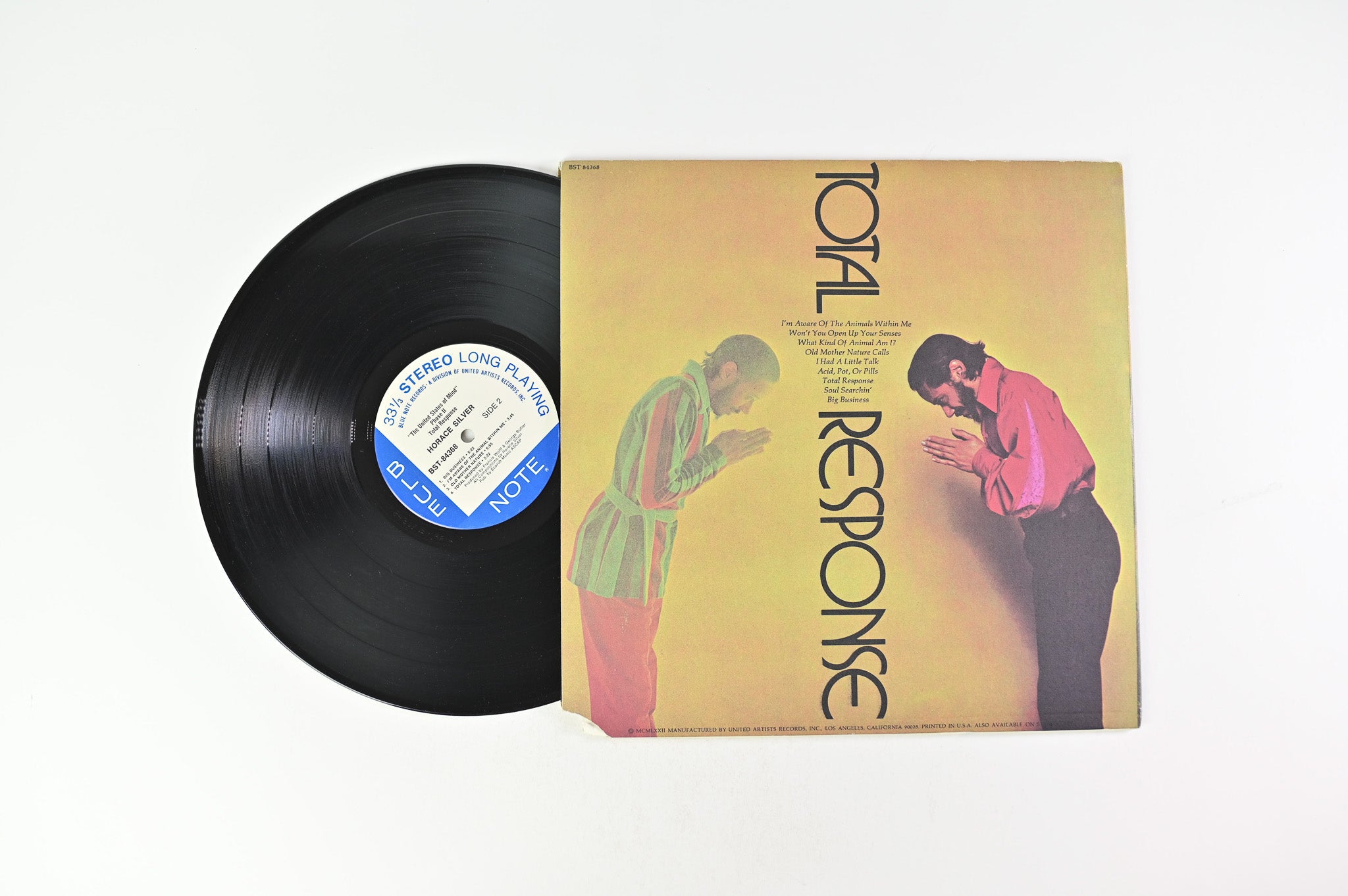 The Horace Silver Quintet - Total Response (The United States Of Mind / Phase 2) on Blue Note