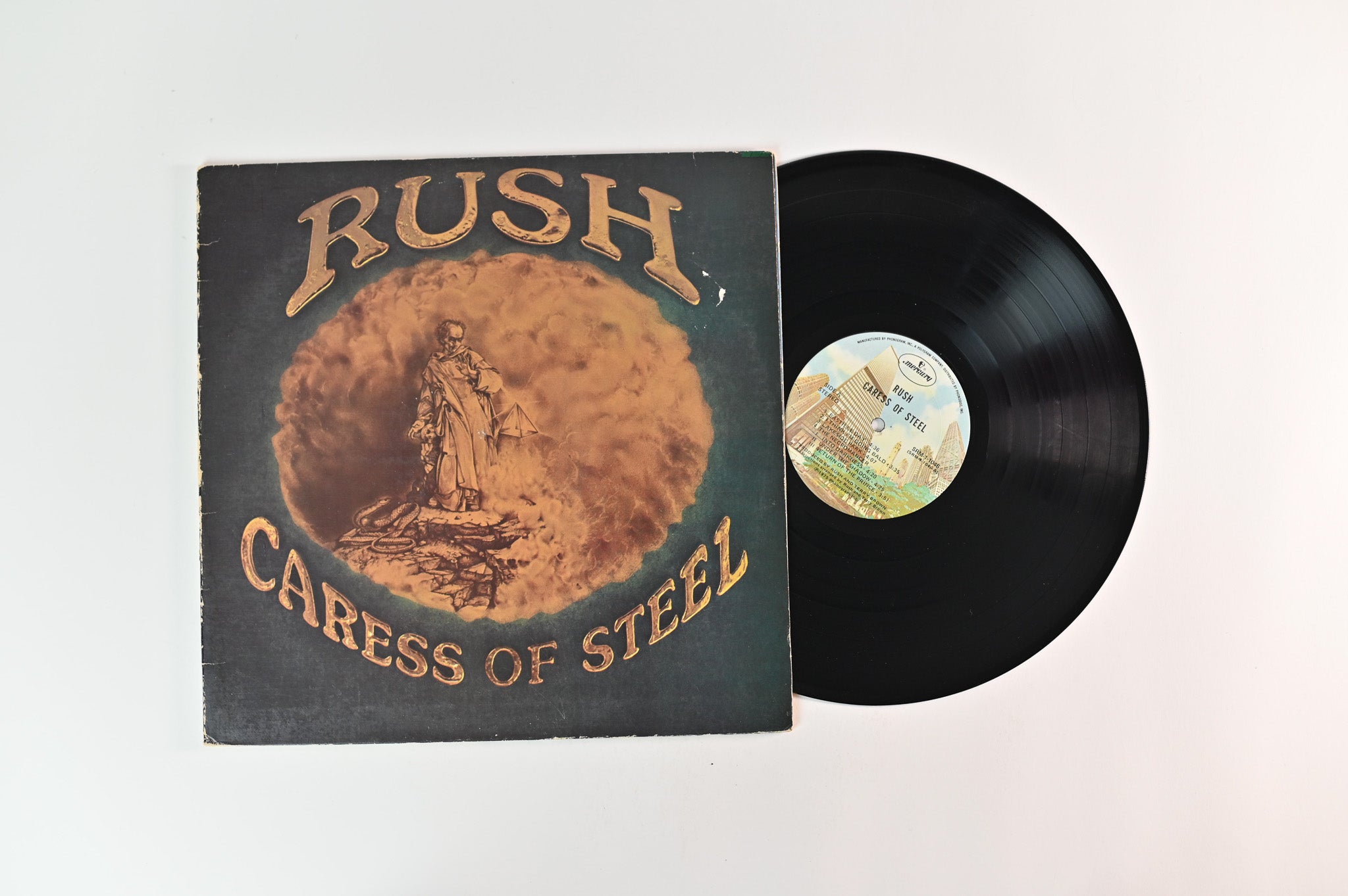 Rush - Caress Of Steel on Mercury