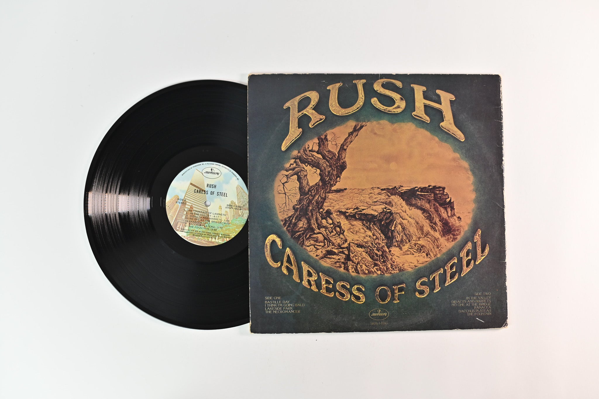 Rush - Caress Of Steel on Mercury