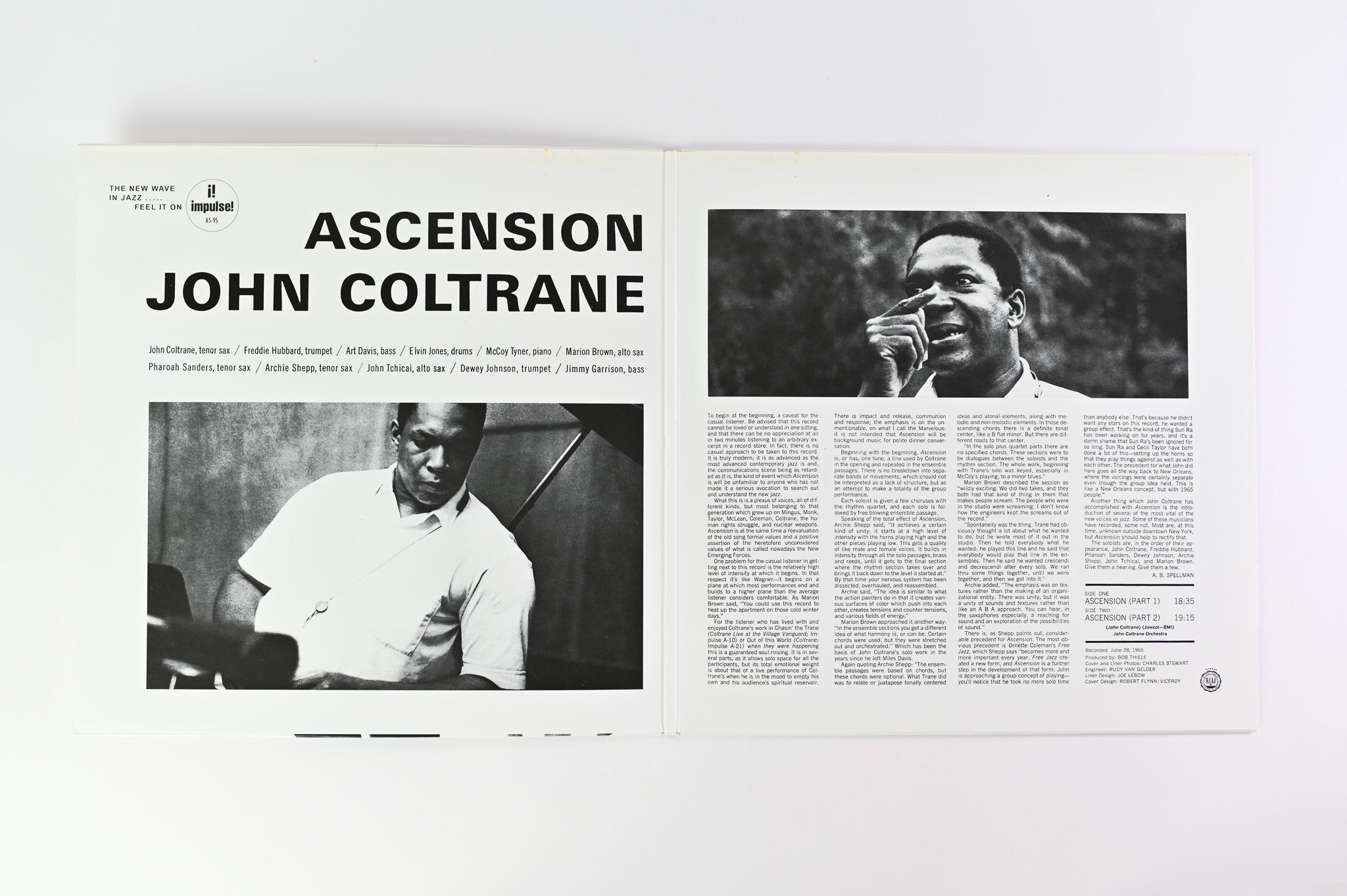 John Coltrane - Ascension on Impulse UMG 2015 Reissue