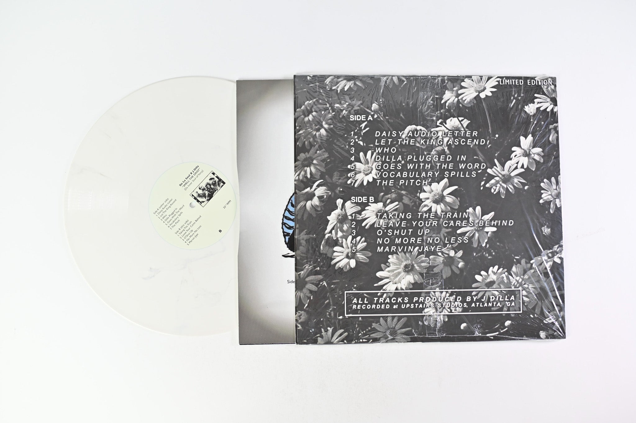 De La Soul - Smell The Da.I.S.Y. (Da Inner Soul Of Yancey) Unofficial Release on White Vinyl ot On Label