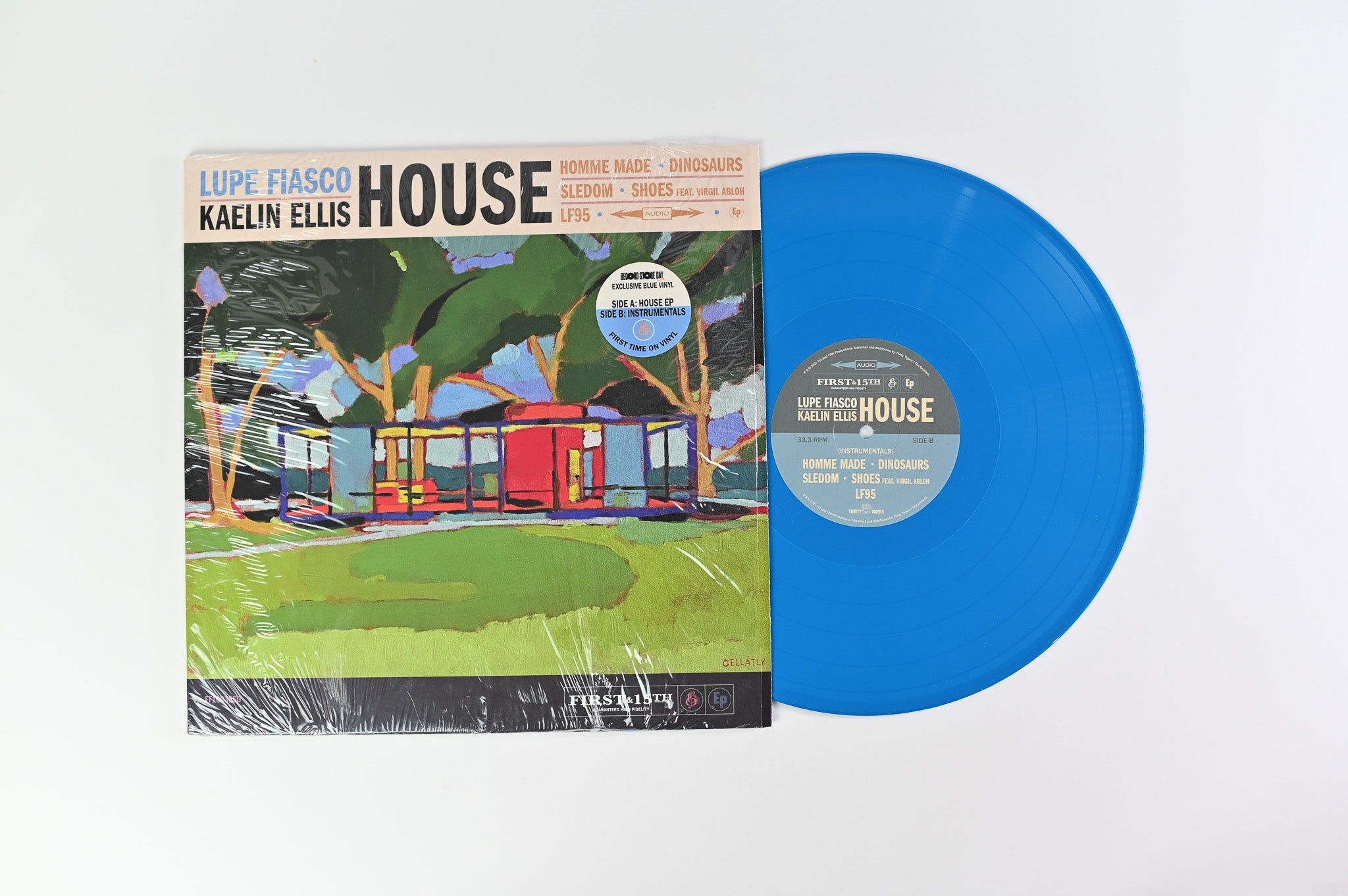 Lupe Fiasco Kaelin Ellis - House on 1st & 5th Ltd RSD 2021 Blue Vinyl
