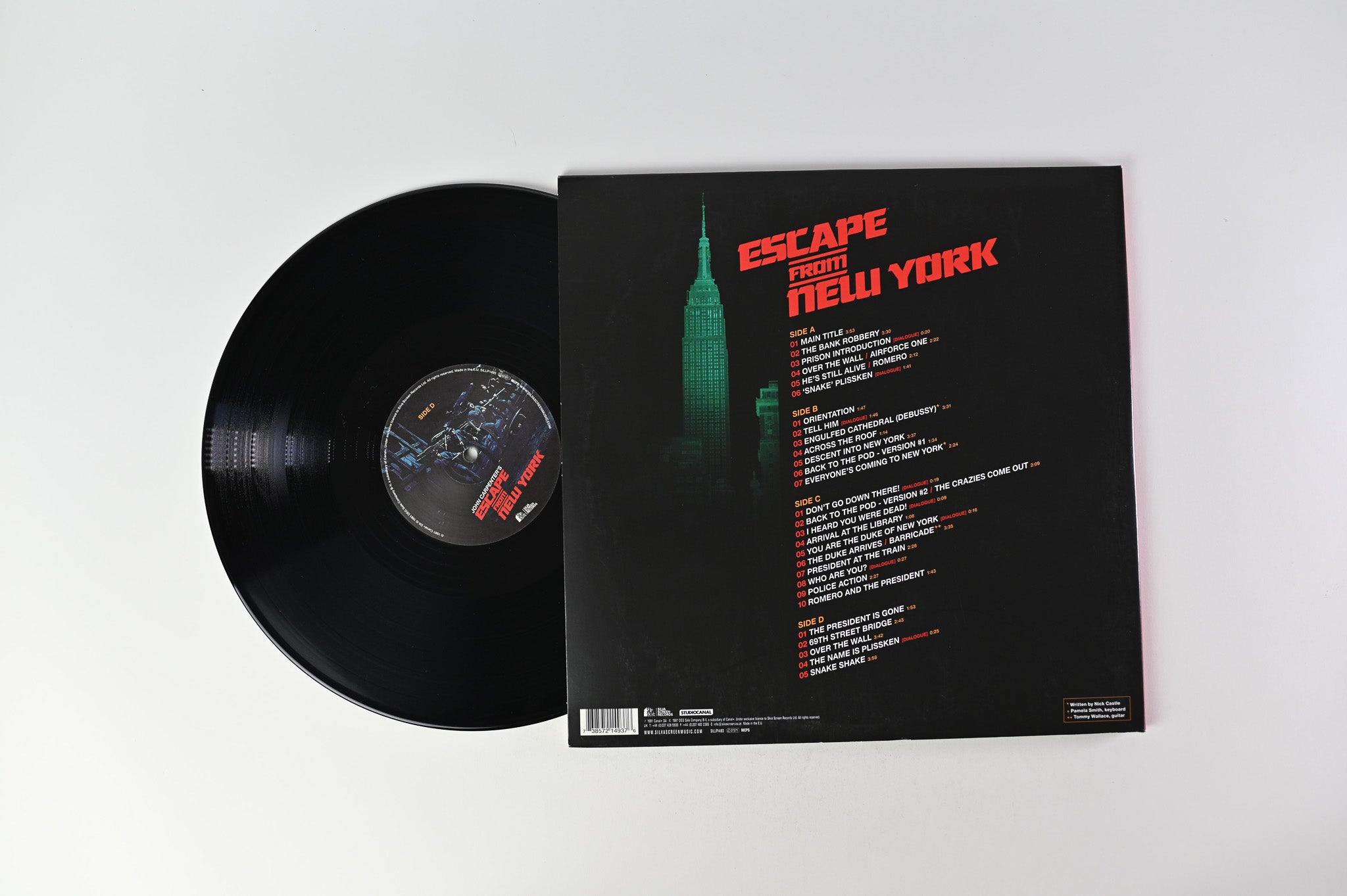 John Carpenter - John Carpenter's Escape From New York (Original Film Soundtrack on Silva Screen
