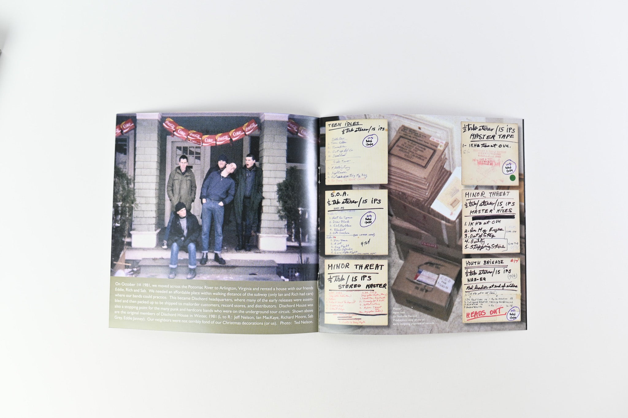 Various - First Six Dischord Records on Dischord Box Set Plus Unreleased Slinkees EP