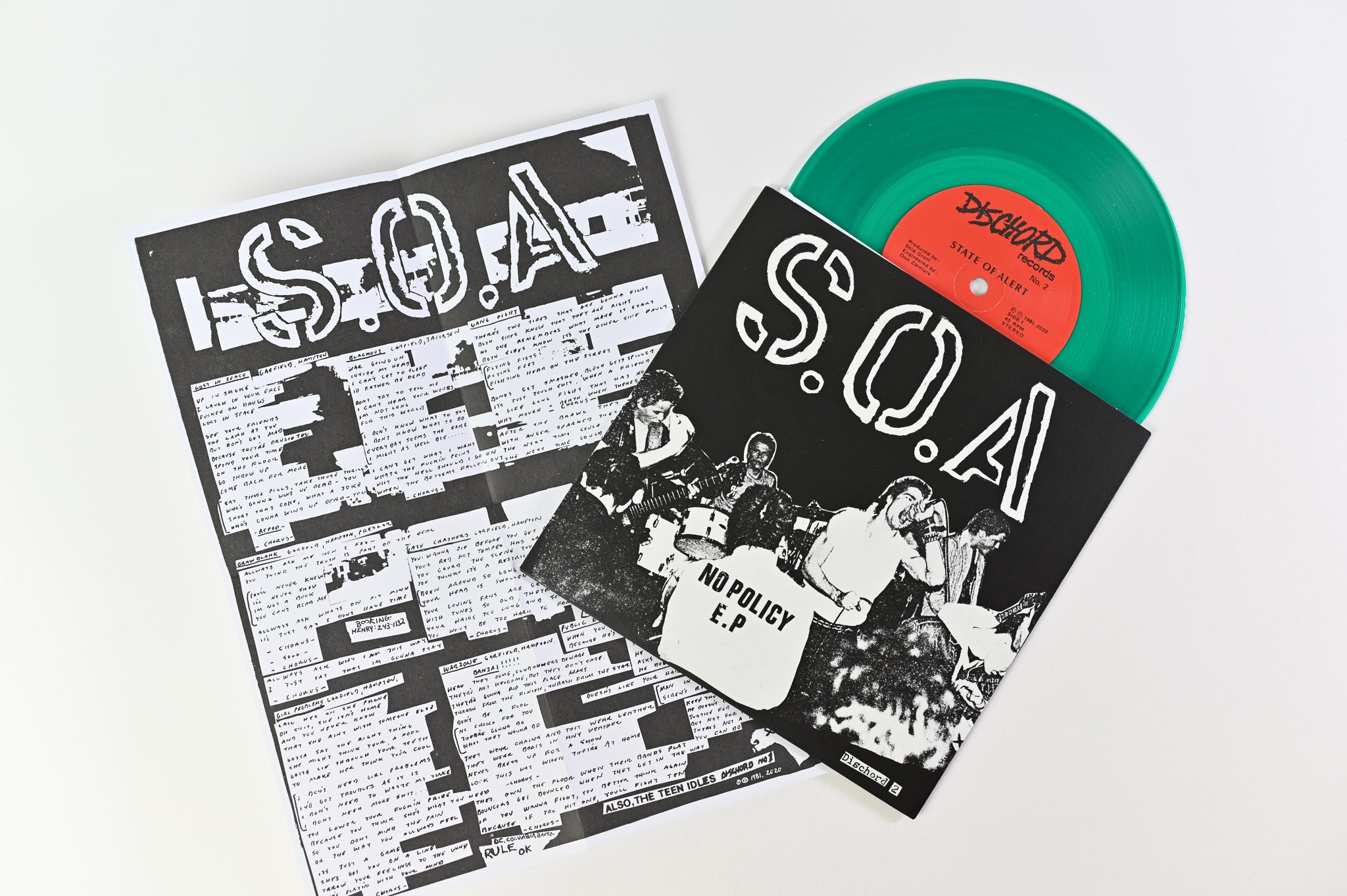 Various - First Six Dischord Records on Dischord Box Set Plus Unreleased Slinkees EP