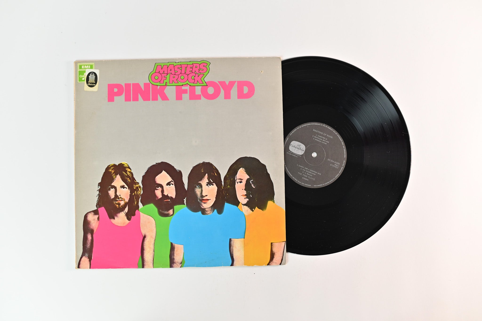 Pink Floyd - Masters Of Rock on Columbia EMI Dutch Reissue