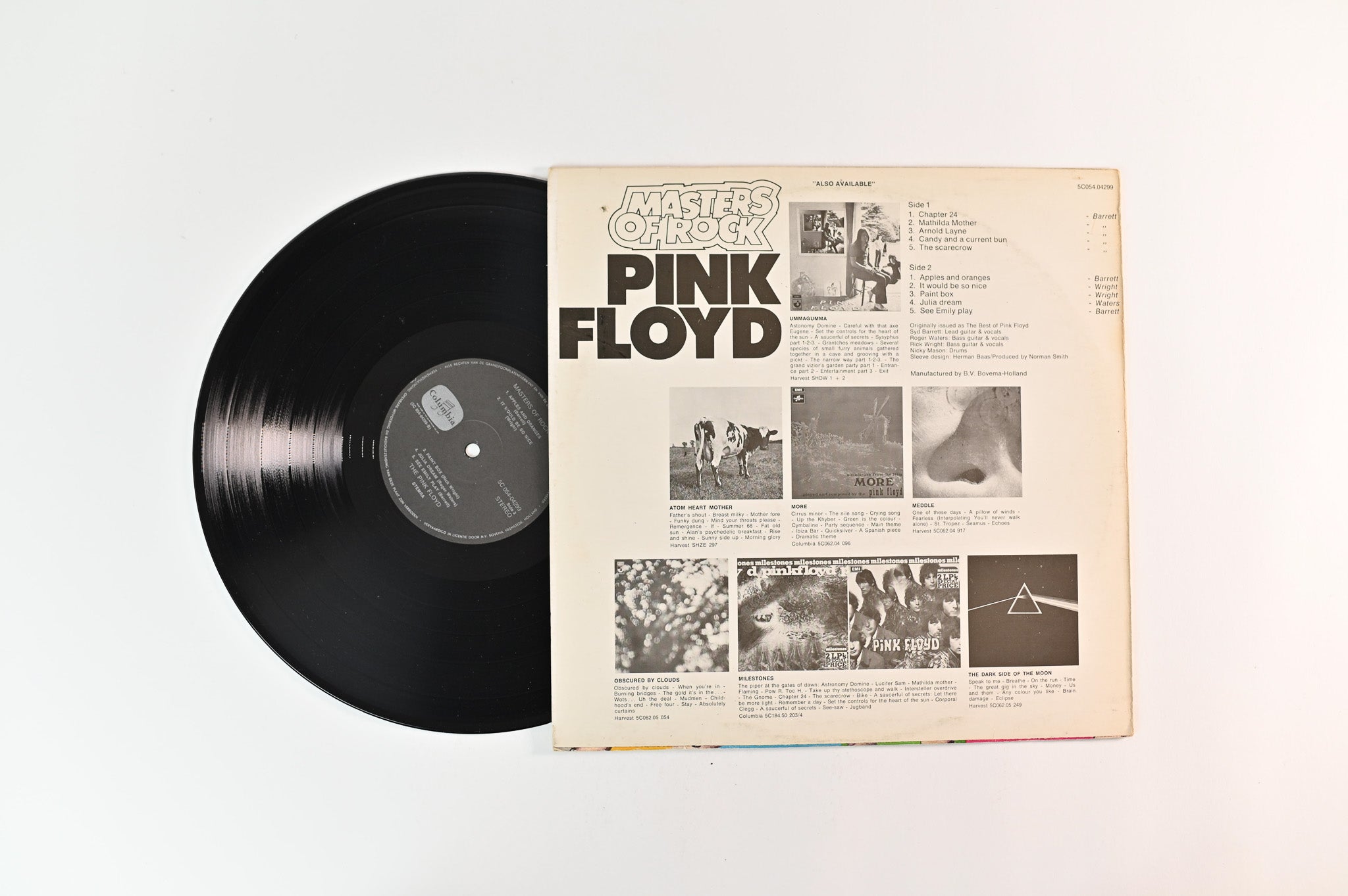 Pink Floyd - Masters Of Rock on Columbia EMI Dutch Reissue