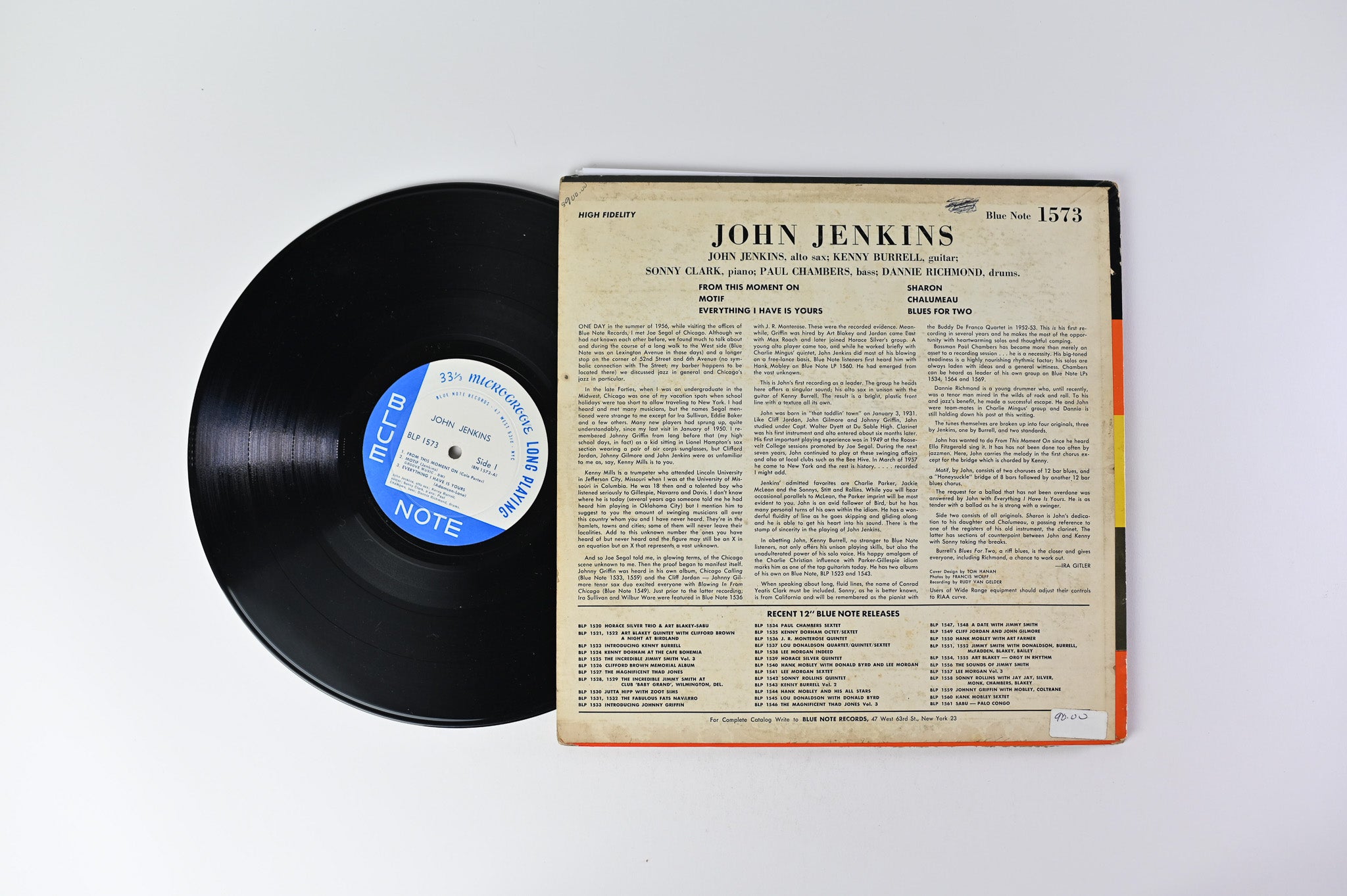 John Jenkins - John Jenkins With Kenny Burrell on Blue Note