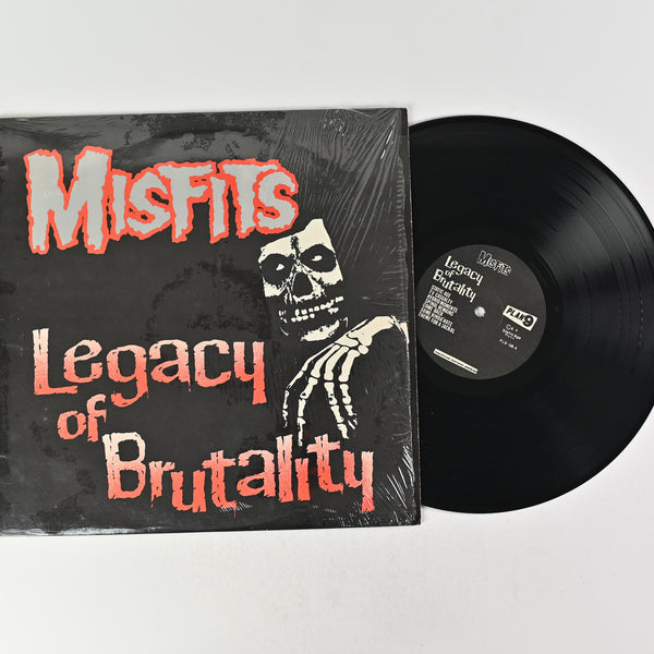 Misfits - Legacy Of Brutality on Plan 9 Black Translucent Vinyl 2nd Pr