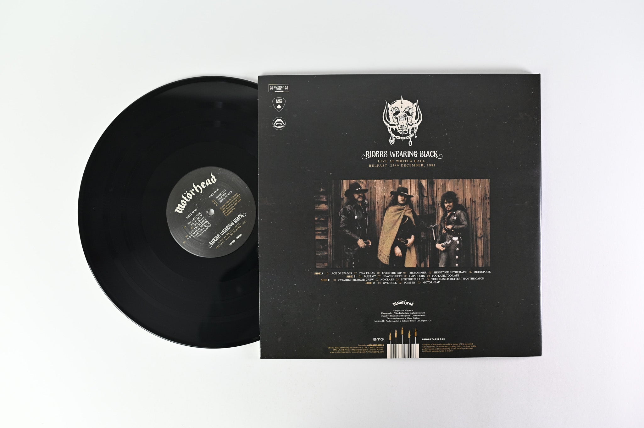 天野月15th Anniversary Record Box Motörhead - Ace Of Spades on BMG - Deluxe 40th Anniversary Wooden Box