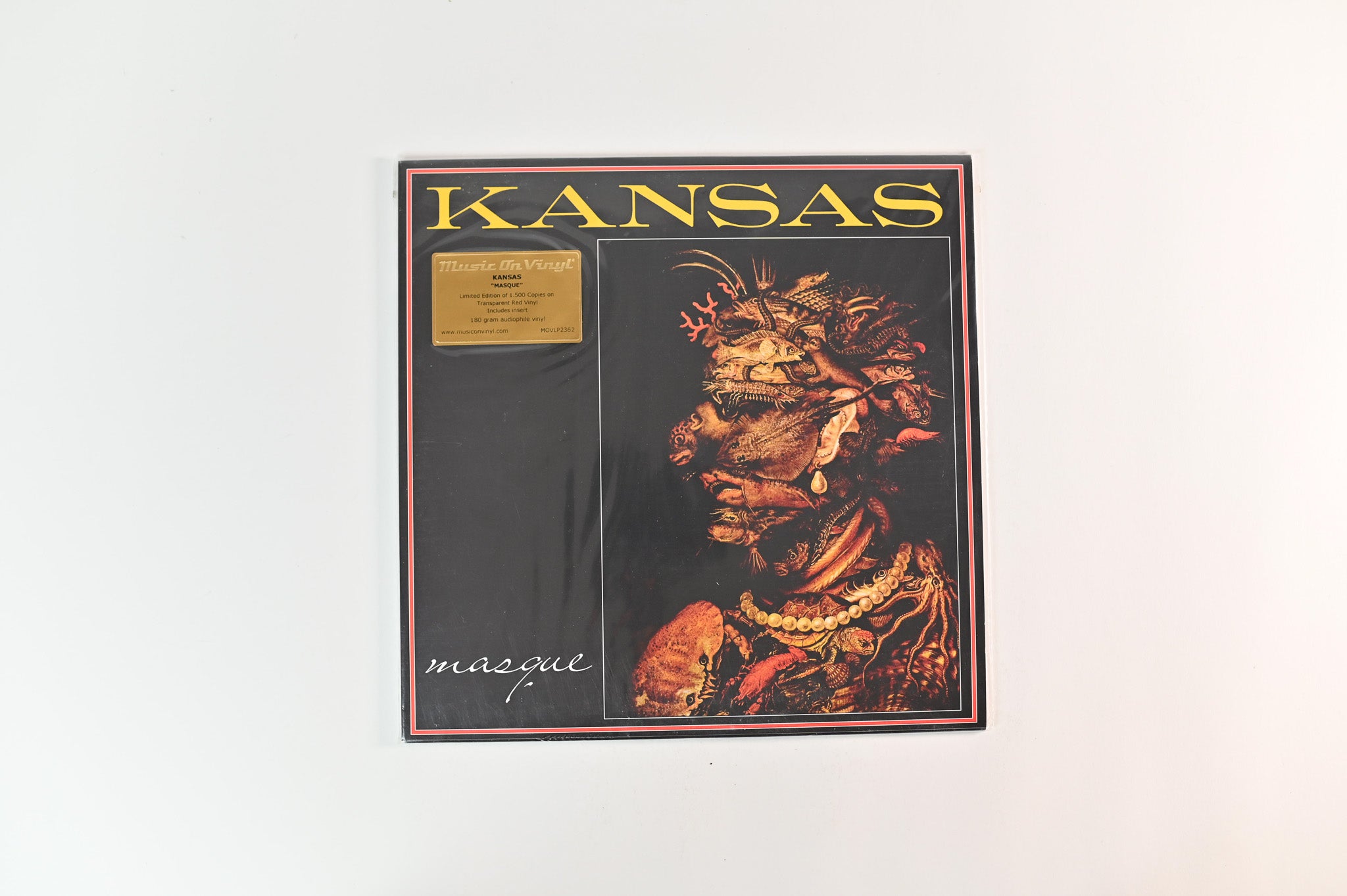 Kansas - Masque on Music on Vinyl Ltd Numbered Red Vinyl Reissue