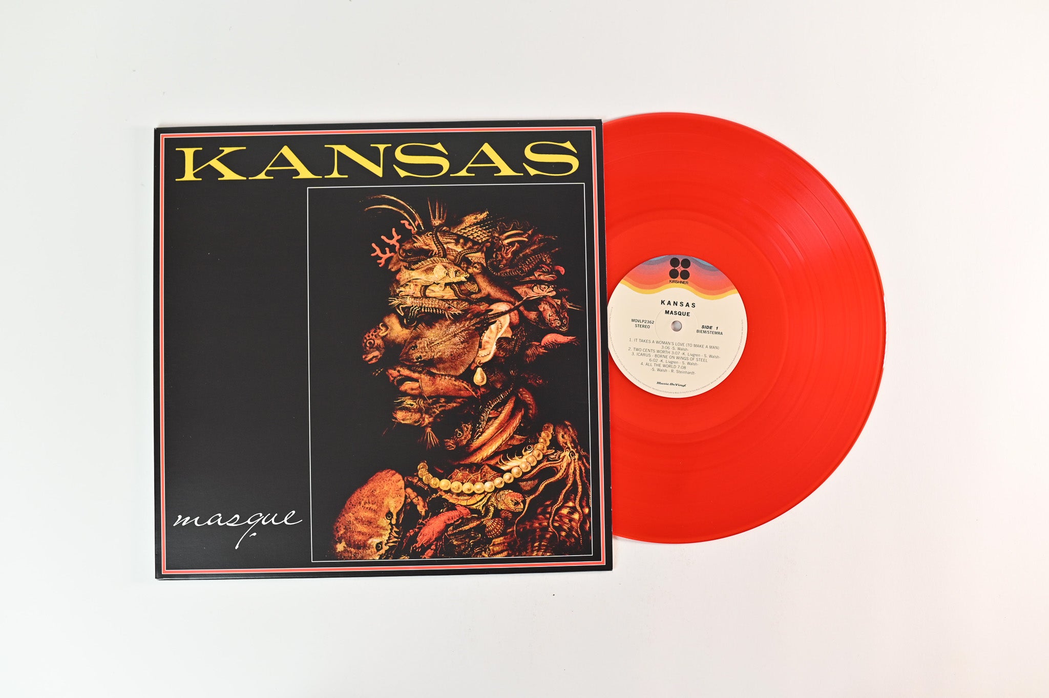 Kansas - Masque on Music on Vinyl Ltd Numbered Red Vinyl Reissue