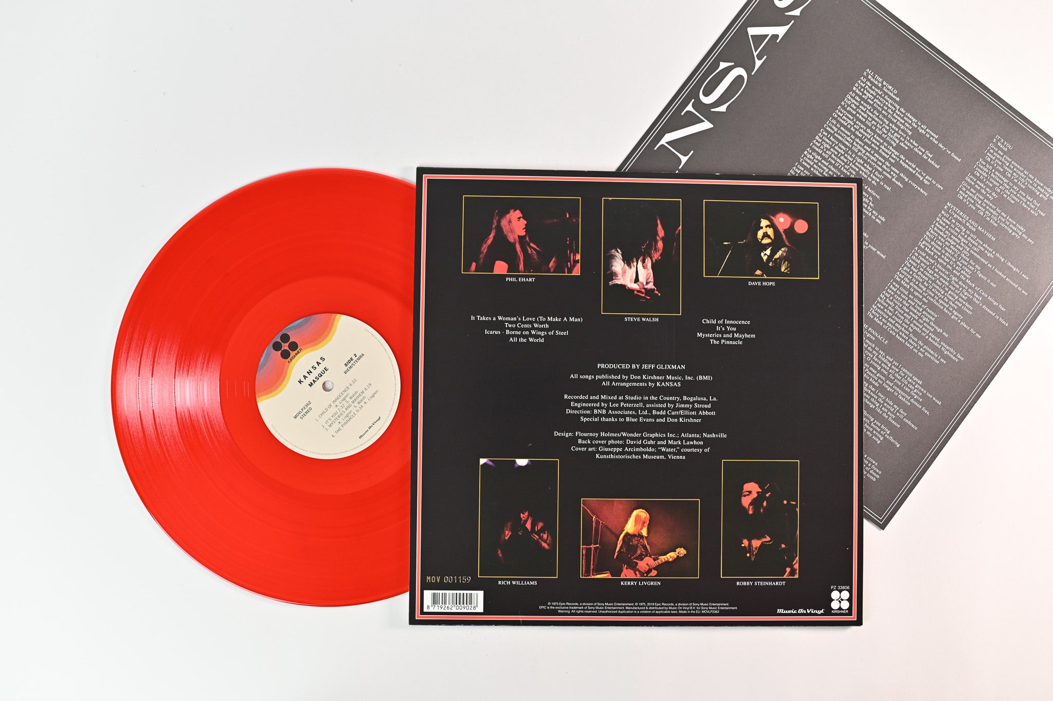 Kansas - Masque on Music on Vinyl Ltd Numbered Red Vinyl Reissue