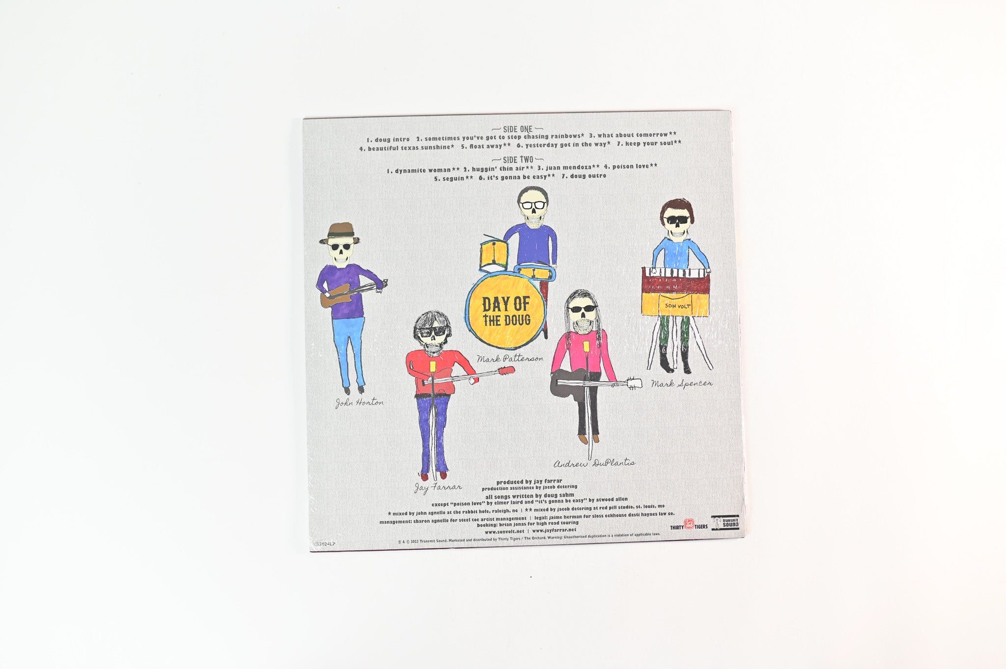 Son Volt - Day Of The Doug (The Songs Of Doug Sahm) on Transmit Sound RSD 2023 Ltd Green Opaque Sealed