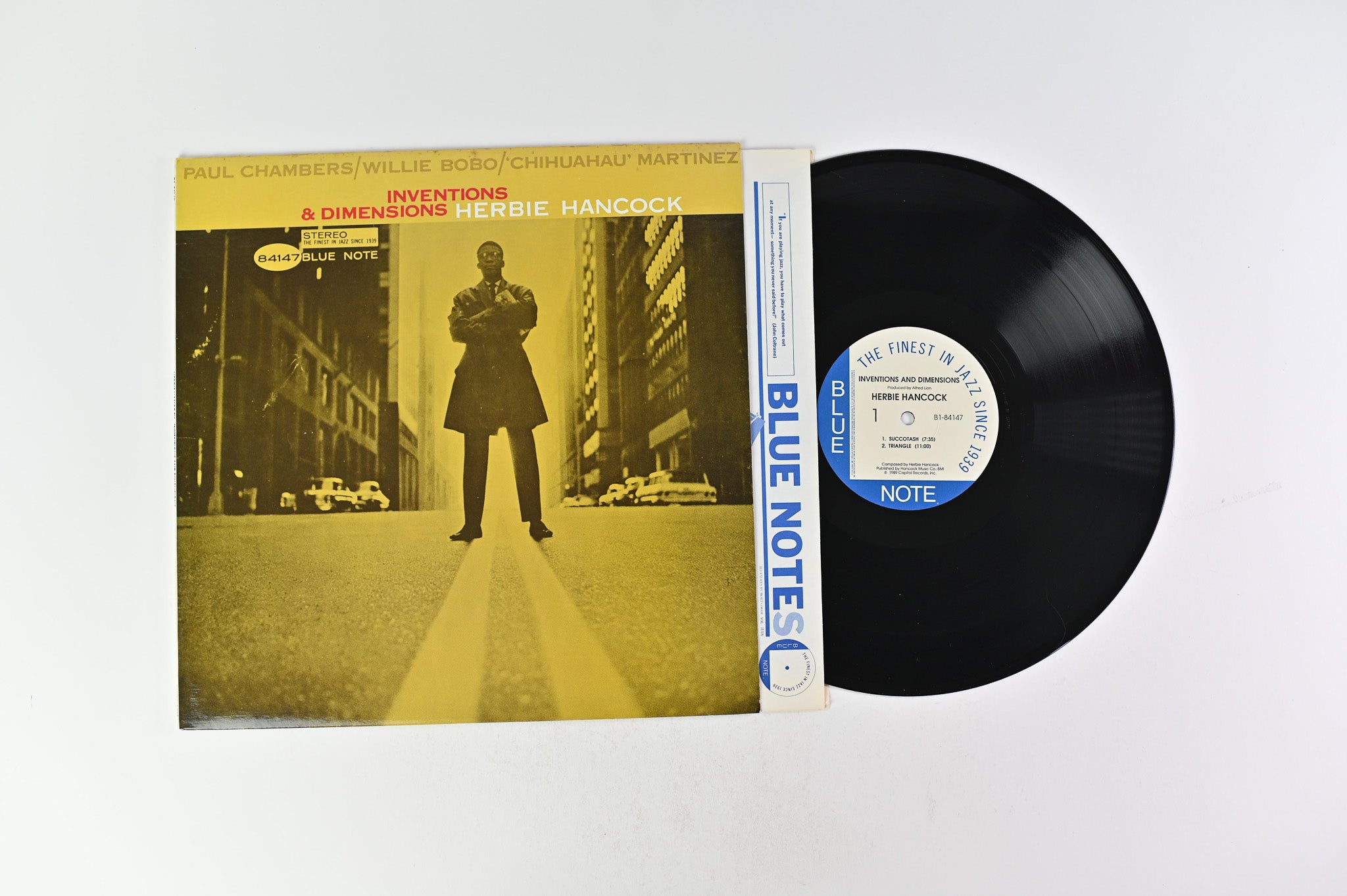 Herbie Hancock - Inventions And Dimensions Reissue on Blue Note