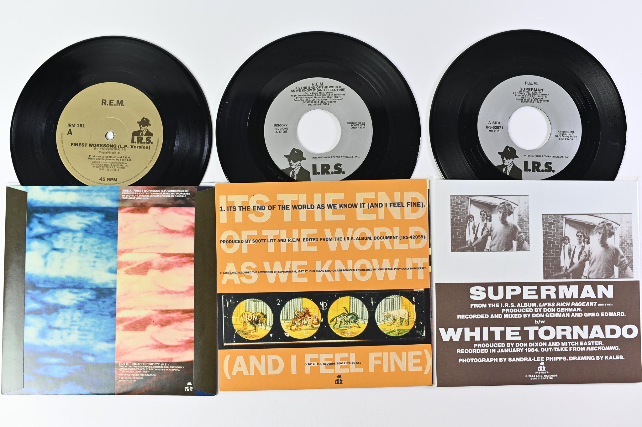 R.E.M. - 7IN-83-88 on I.R.S. Compilation Box Set Reissue