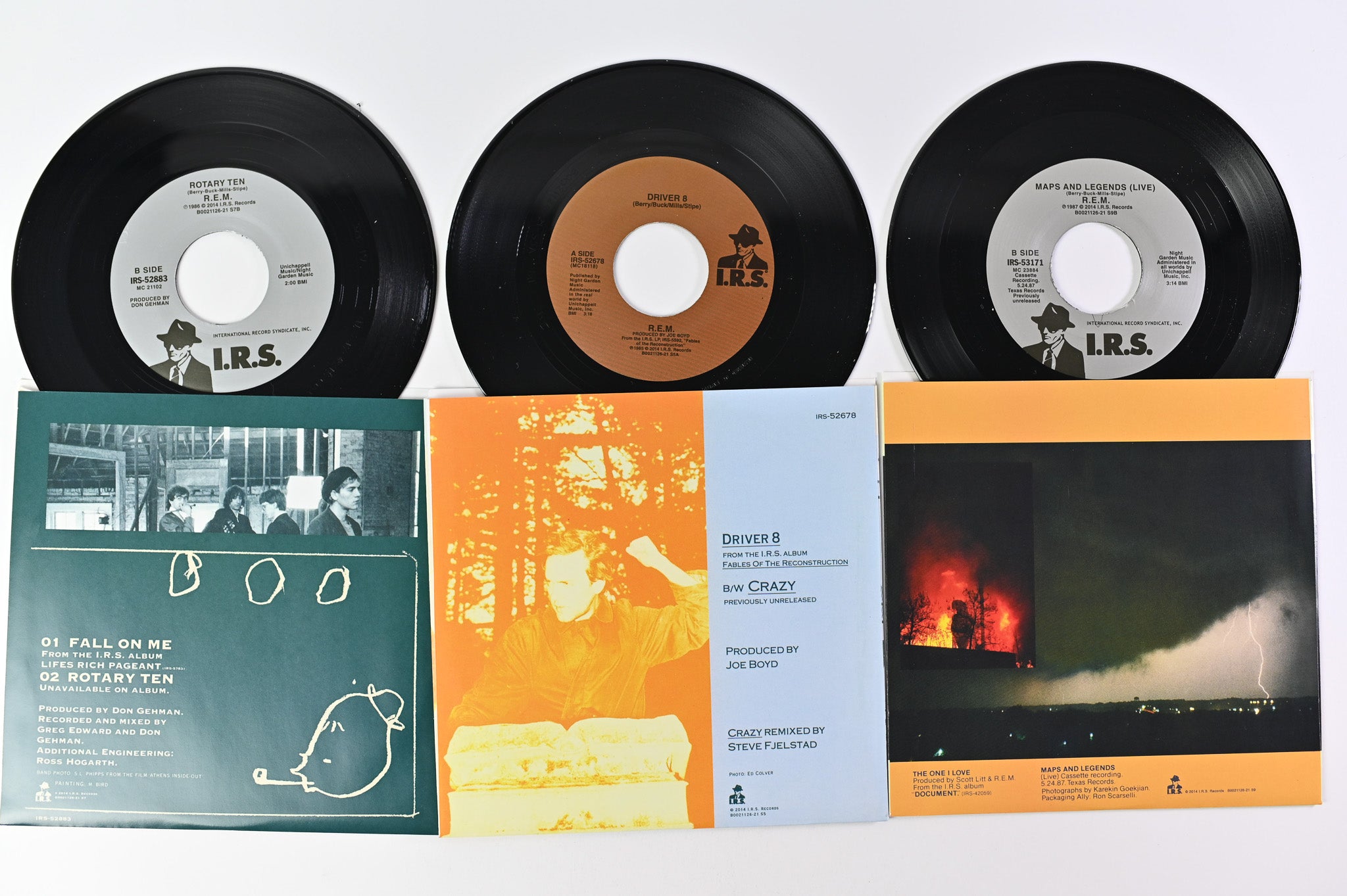 R.E.M. - 7IN-83-88 on I.R.S. Compilation Box Set Reissue