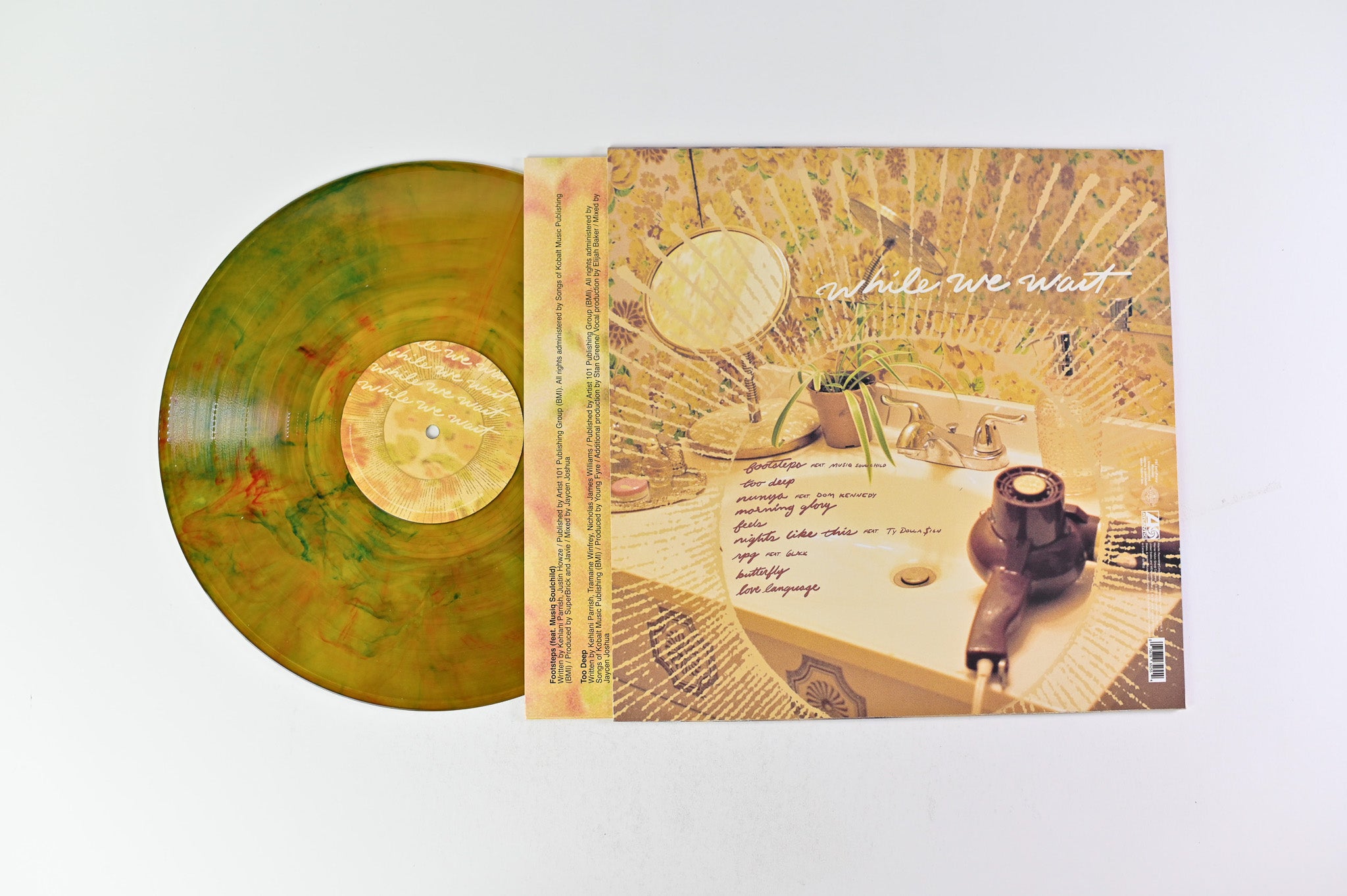 Kehlani - While We Wait Reissue on Atlantic Translucent Lava Vinyl