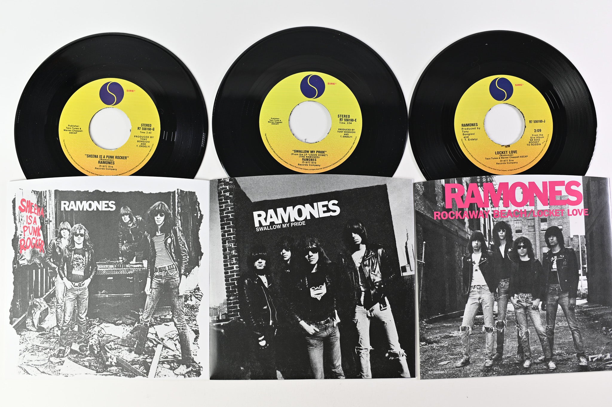 Ramones - Singles Box on Rhino Sire RSD 2017 Ltd Numbered Box Set