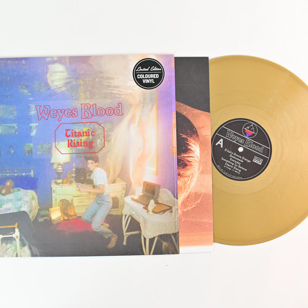 Weyes Blood - Titanic Rising on Sub Pop Ltd Gold Vinyl With CD