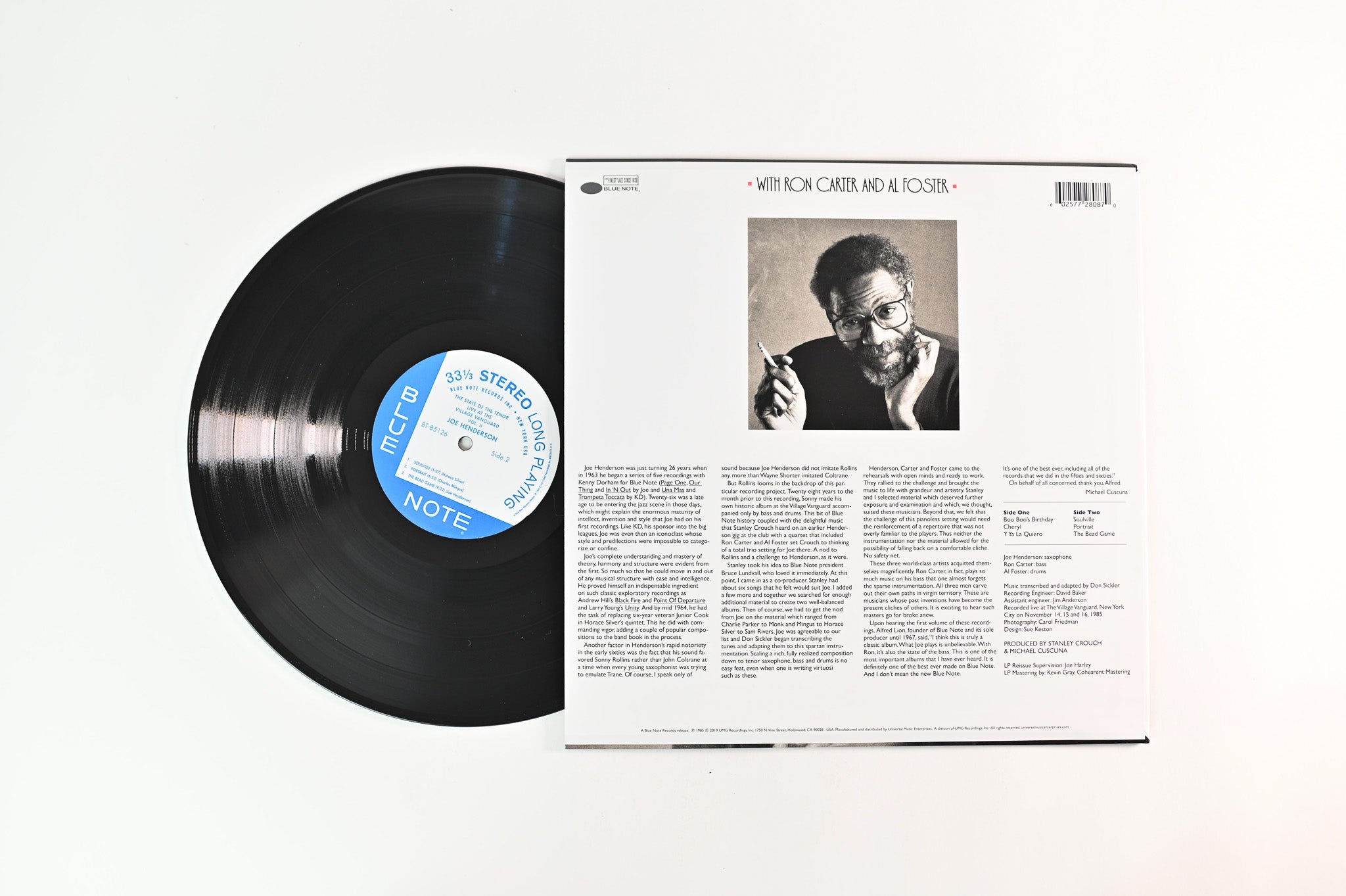 Joe Henderson - The State Of The Tenor - Live At The Village Vanguard - Volume Two Blue Note Tone Poet Series Reissue