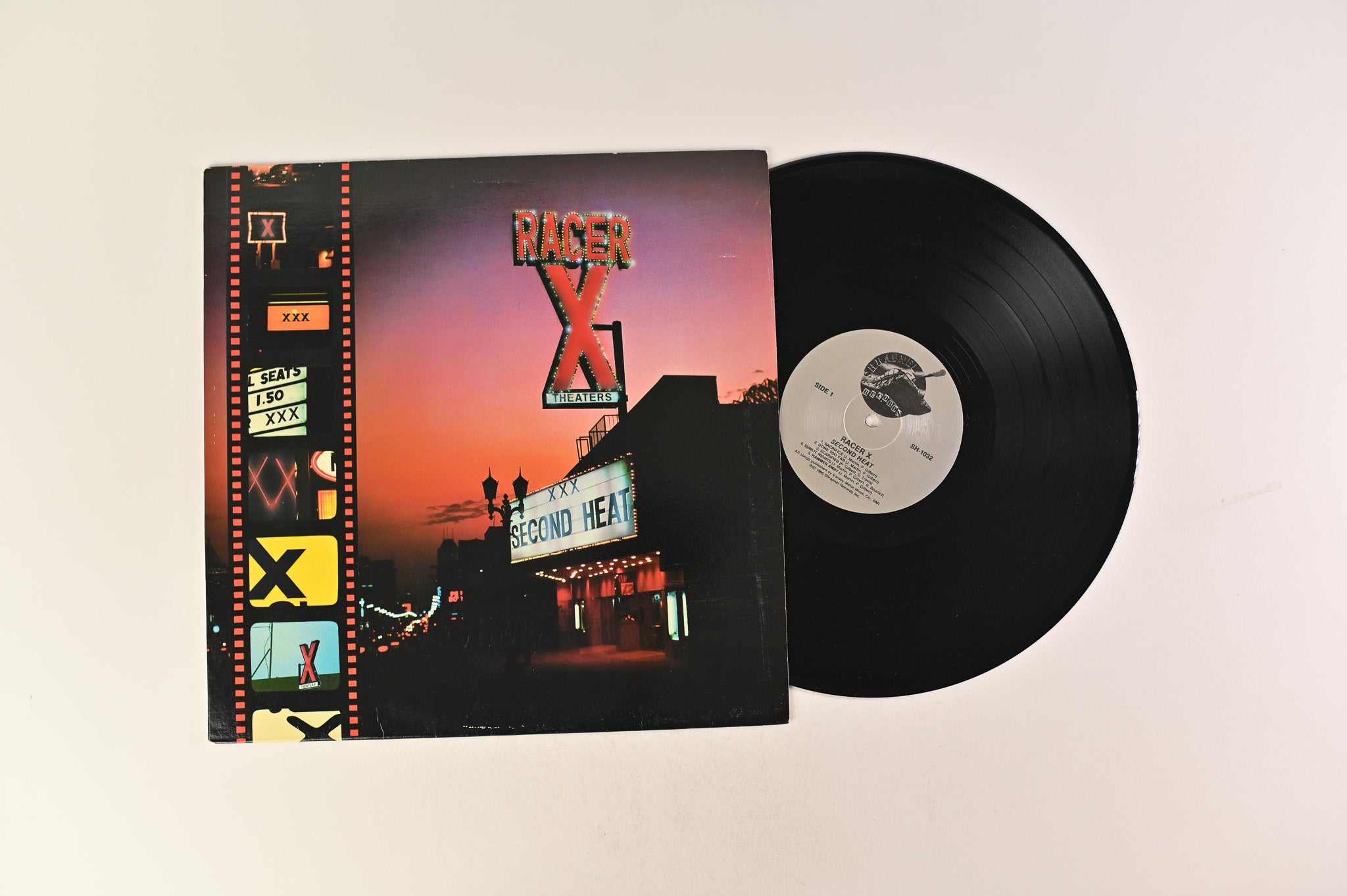 Racer X - Second Heat on Shrapnel Records