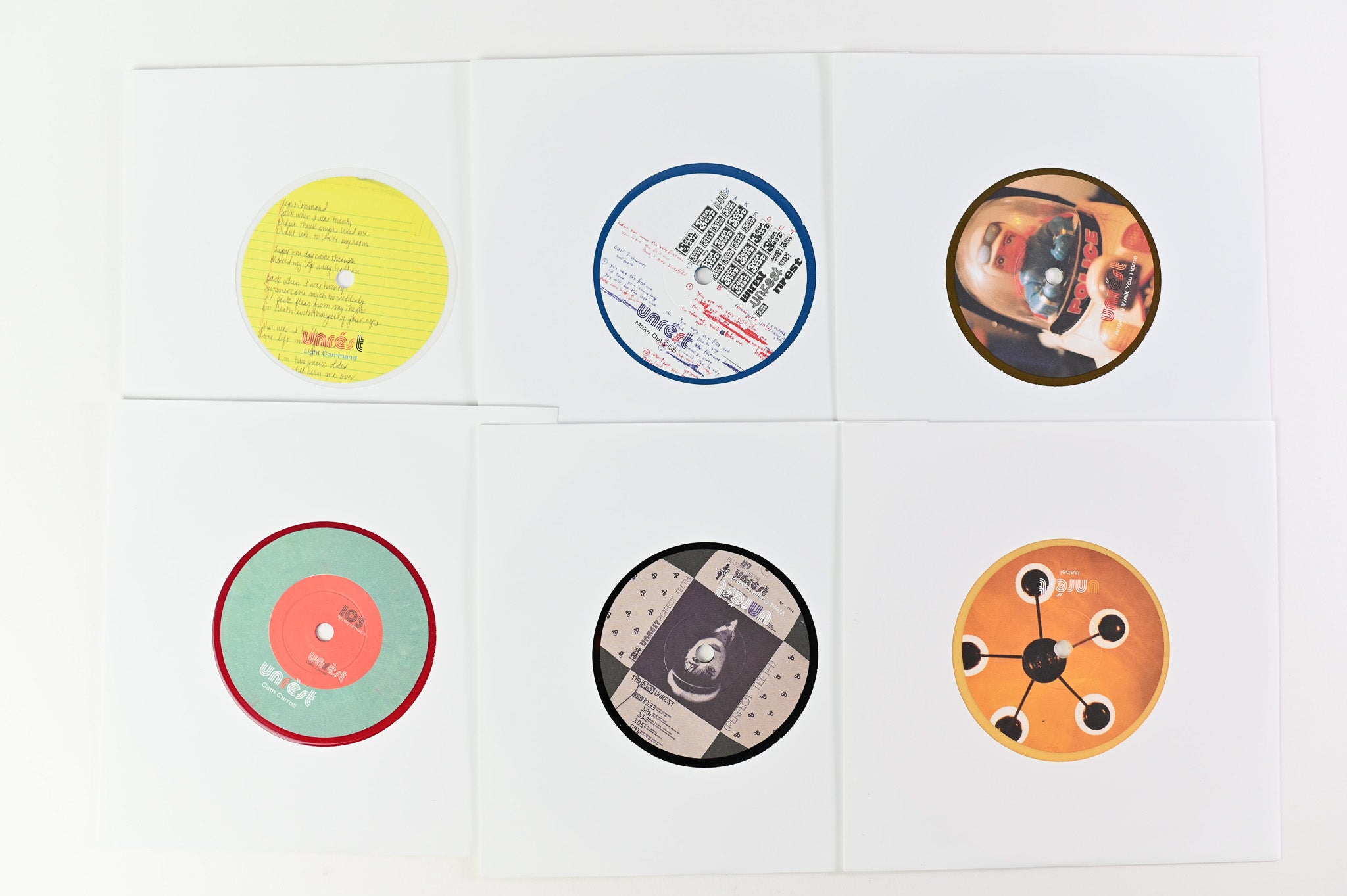 Unrest - Perfect Teeth on Teenbeat RSD 2012 Limited Numbered Colored Vinyl Box Reissue