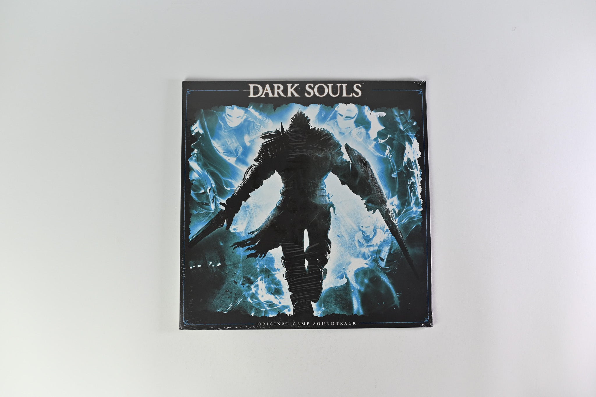 Motoi Sakuraba - Dark Souls (Original Game Soundtrack) on Spacelab9 Ltd Transparent Light Blue with Silver Splatter Sealed