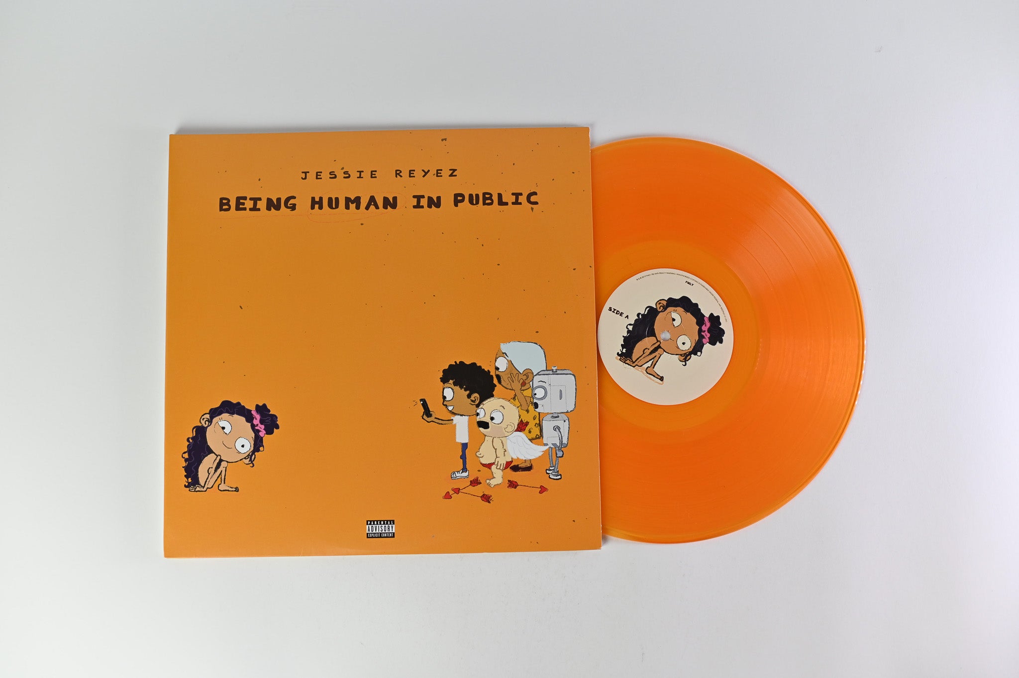 洋楽 Jessie Reyez Being Human In Public Kiddo Jessie Reyez : Being Human in Public/Kiddo 2 LP Orange Red