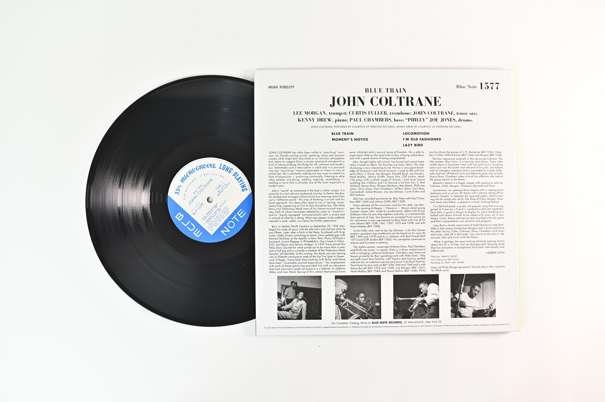 John Coltrane - Blue Train on Blue Note Music Matters Mono 180 Gram Reissue