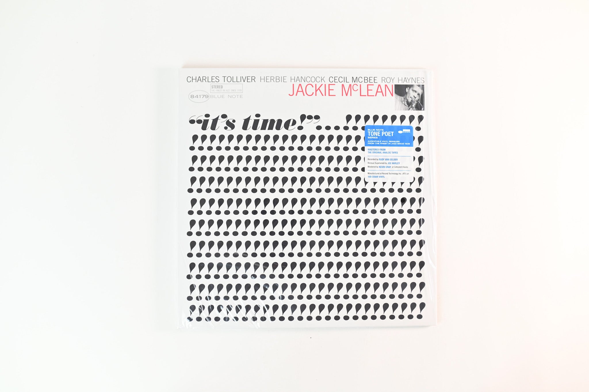 Jackie McLean - It's Time! Blue Note Tone Poet Series Reissue