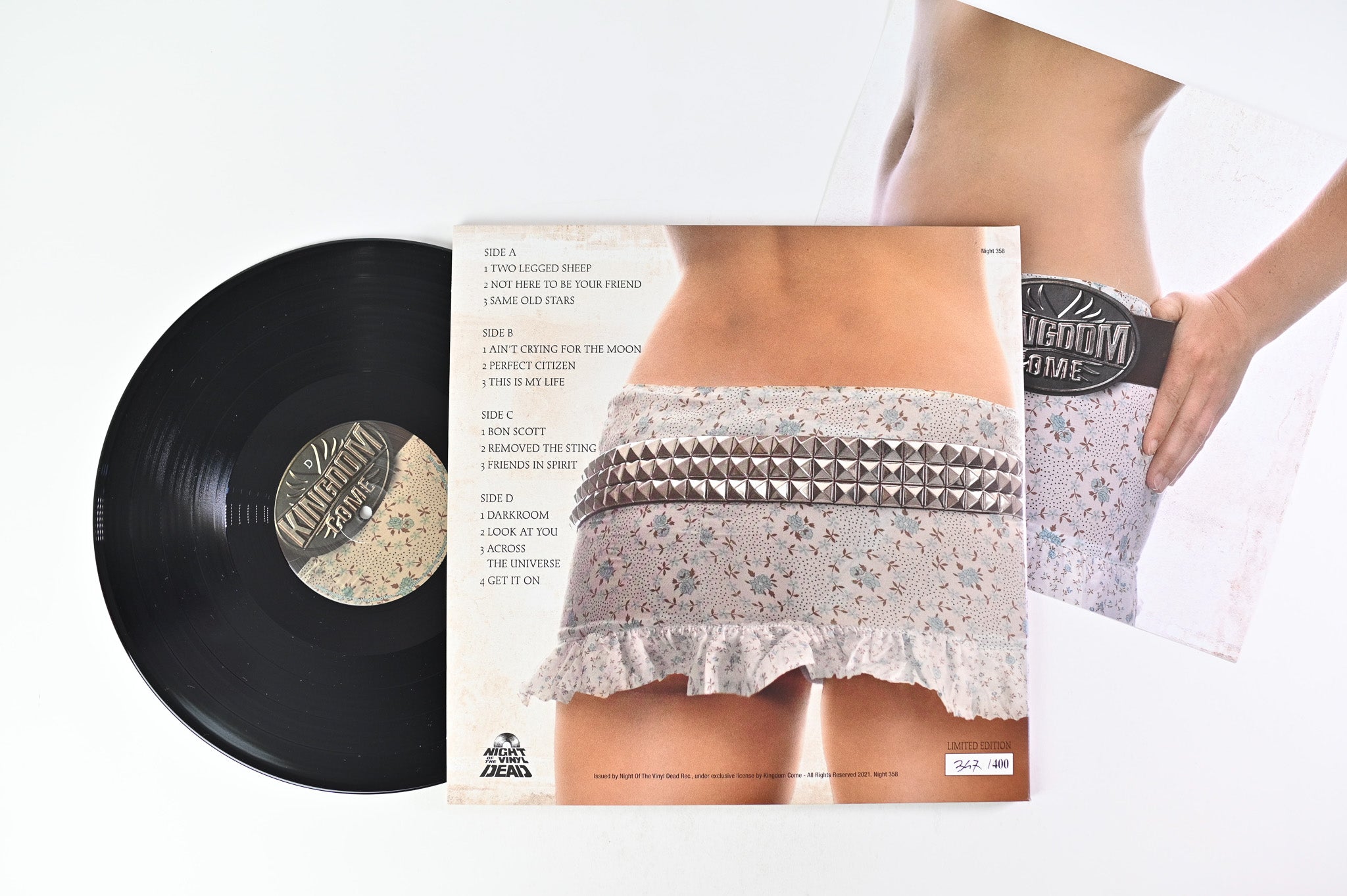 Kingdom Come - Ain't Crying For The Moon on Night of the Vinyl Dead Ltd Numbered Reissue