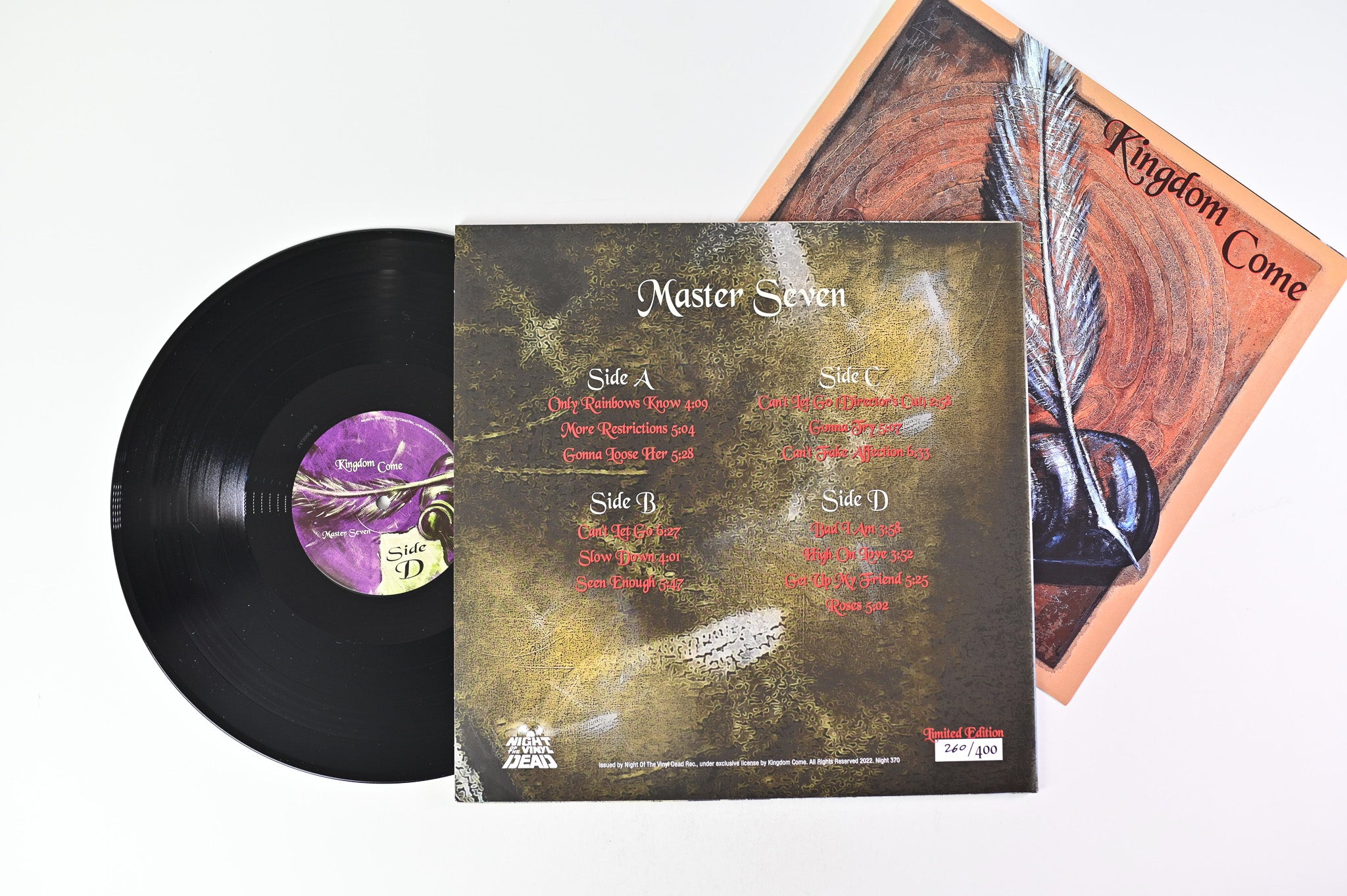 Kingdom Come - Master Seven on Night of the Vinyl Dead Ltd Numbered Reissue