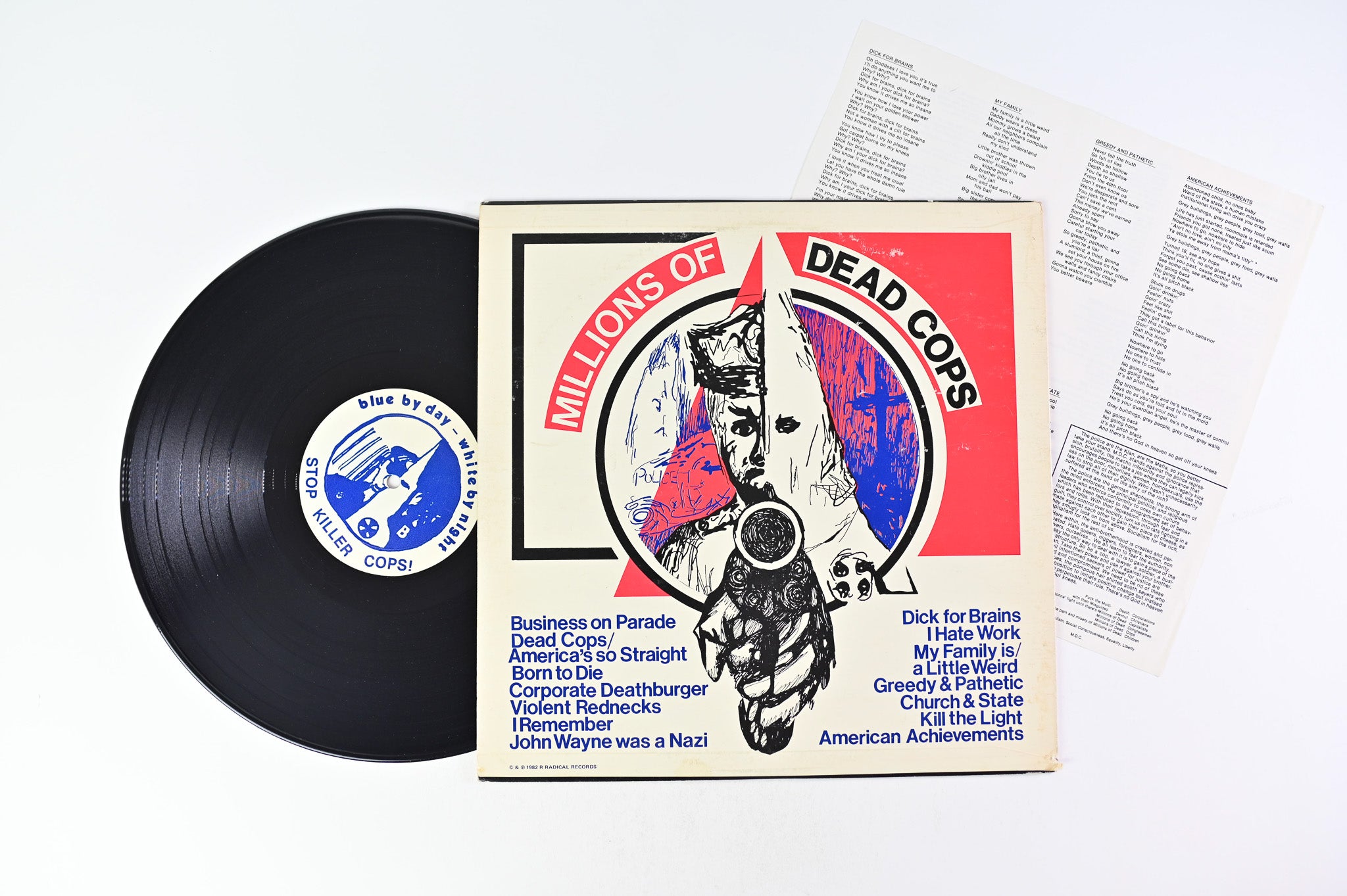 MDC - Millions Of Dead Cops on R Radical Reissue