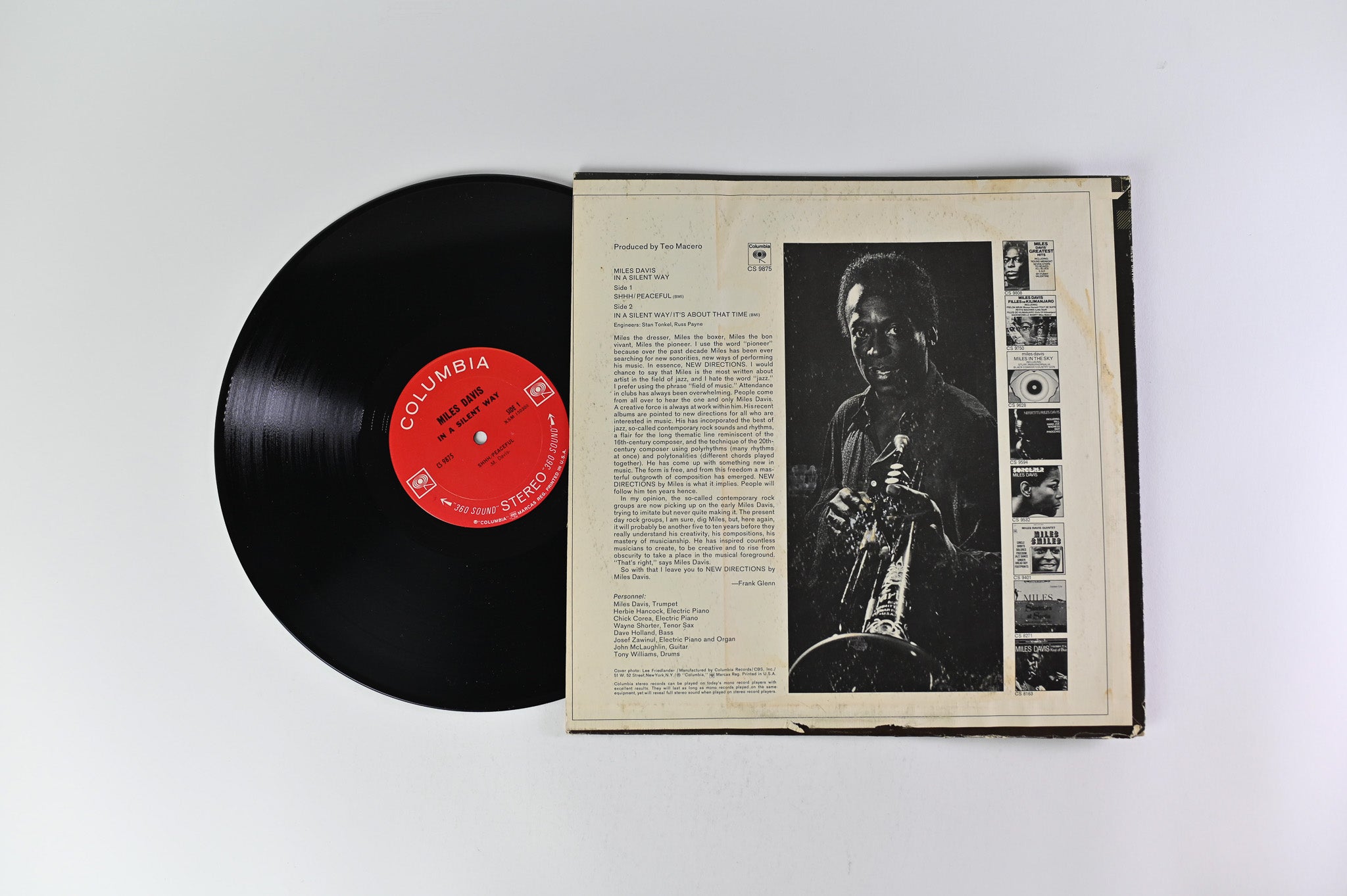 Miles Davis - In A Silent Way on Columbia Stereo 2 Eye