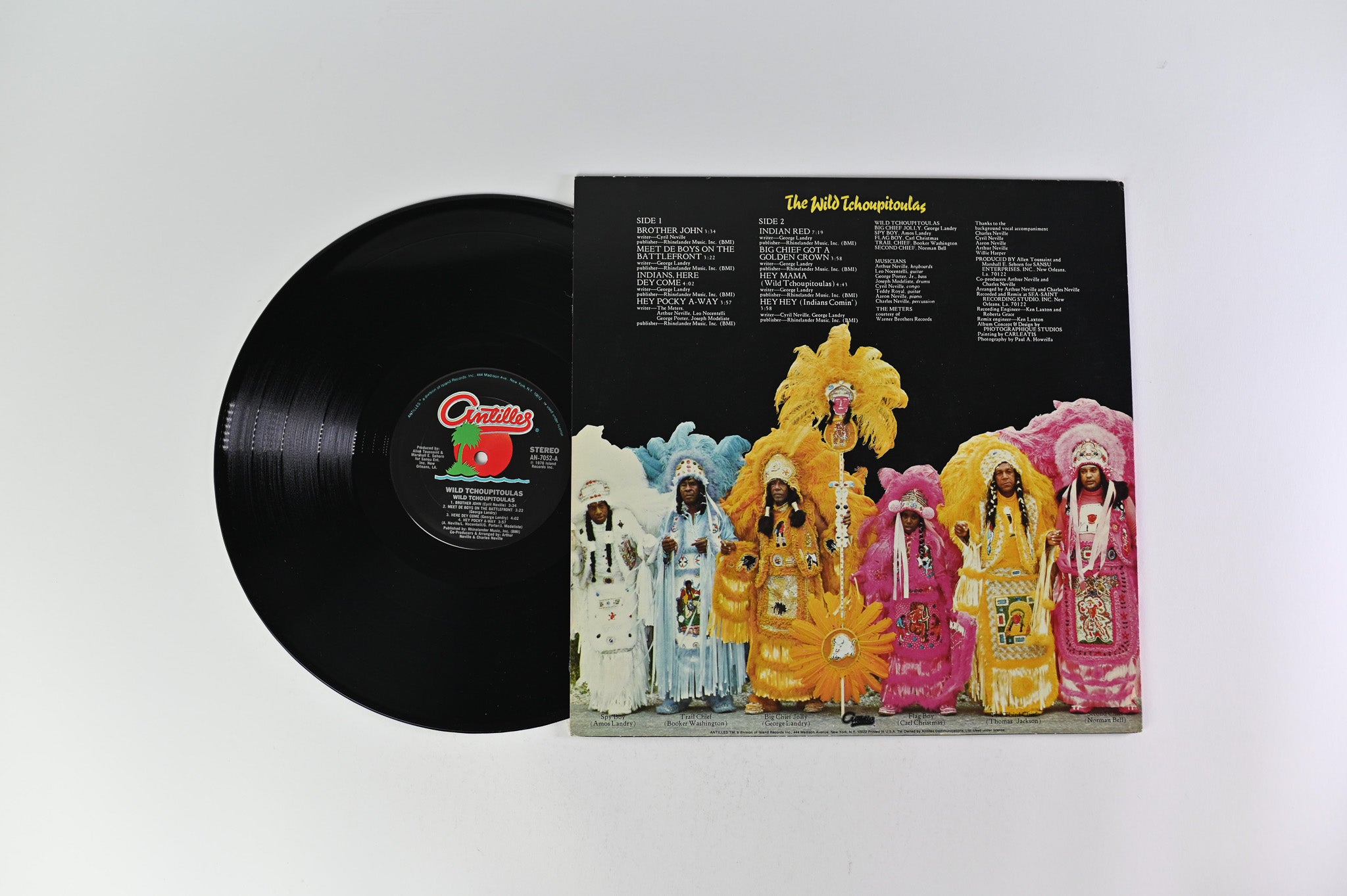 The Wild Tchoupitoulas - The Wild Tchoupitoulas on Antilles Reissue