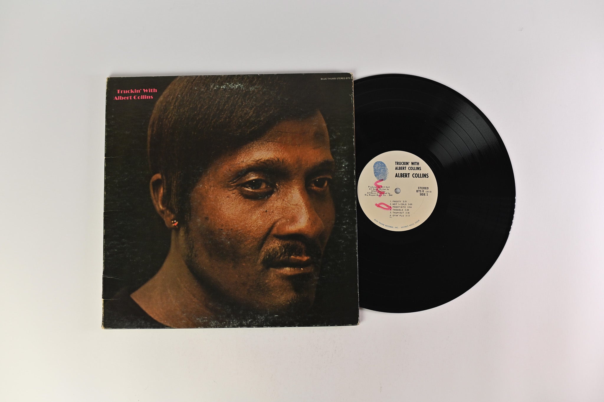 Albert Collins - Truckin' With Albert Collins on Blue Thumb Reissue