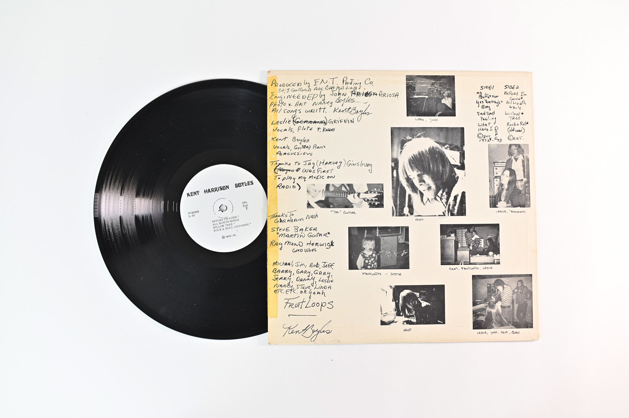 Kent Harrison Boyles - Kent Harrison Boyles Private Press