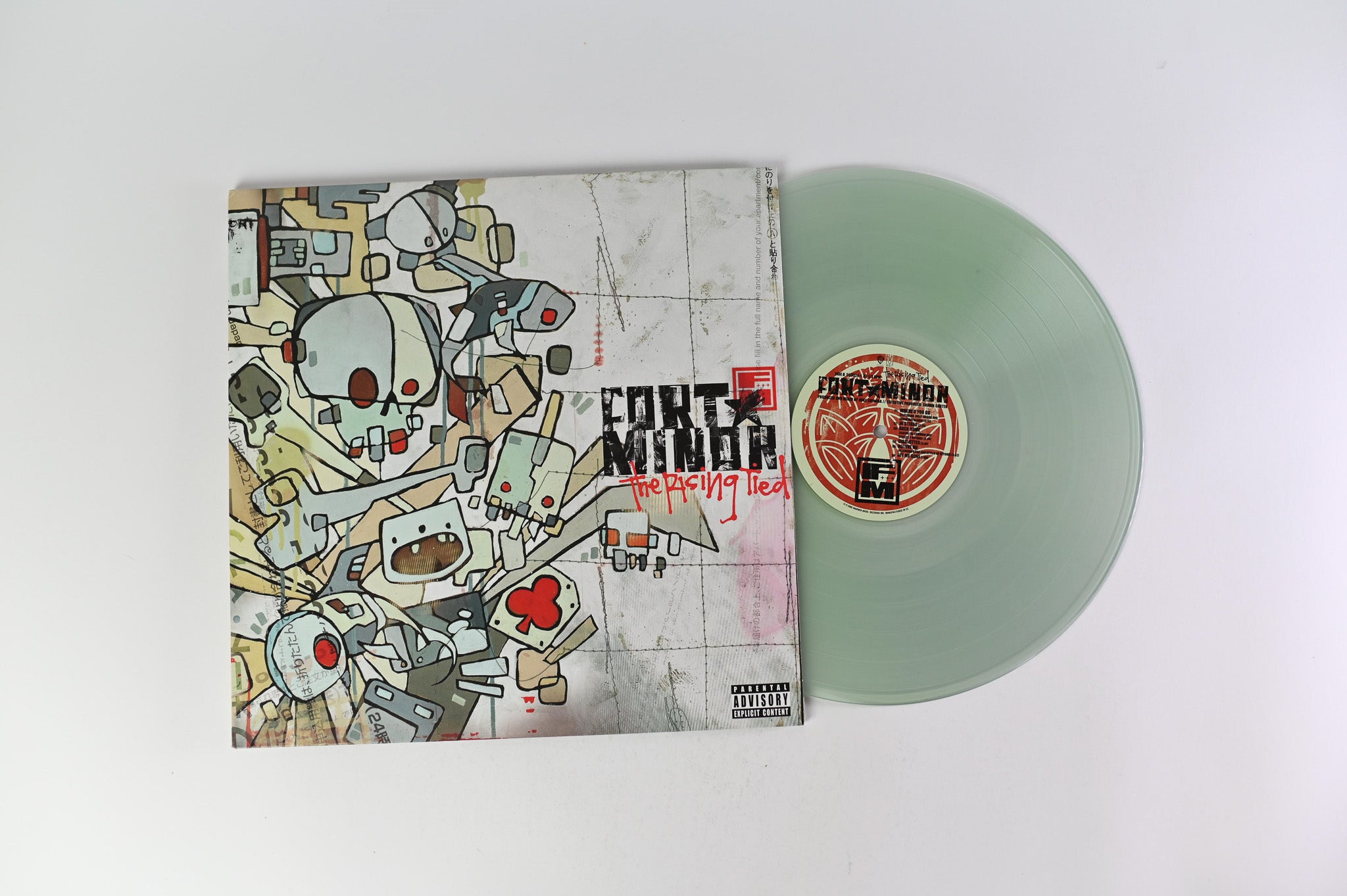 Fort Minor - The Rising Tied on Warner Bros Ltd RSD 2016 Coke Bottle Green Reissue