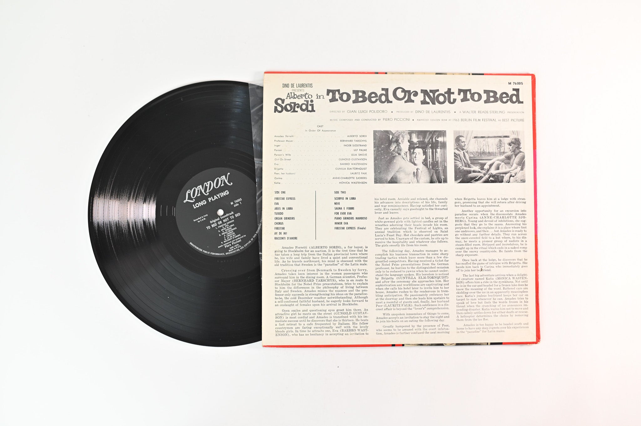 Piero Piccioni - To Bed Or Not To Bed on London