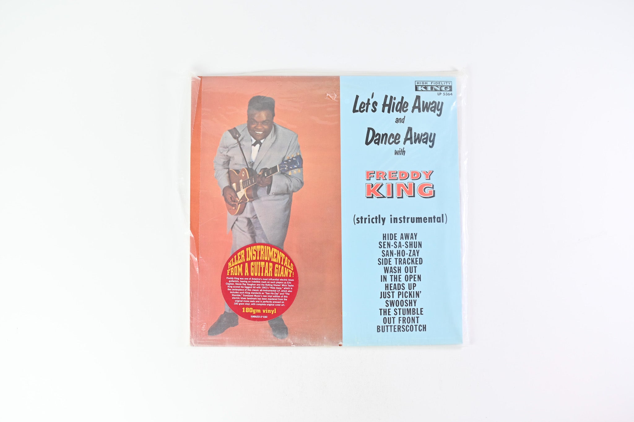 Freddie King - Let's Hide Away And Dance Away With Freddy King on Sundazed Reissue