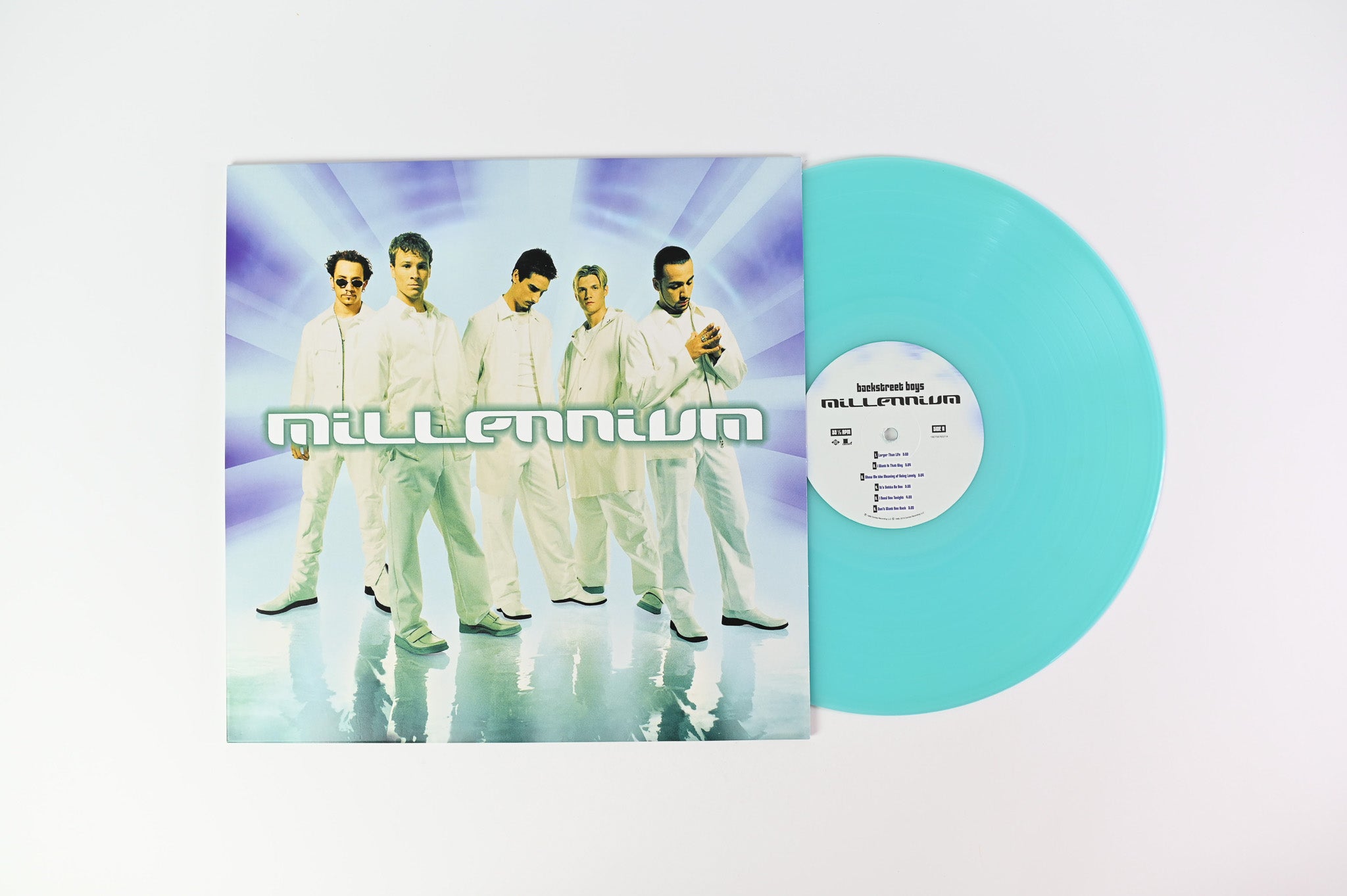 Backstreet Boys - Millennium on Jive Legacy Ltd Electric Blue Vinyl Reissue