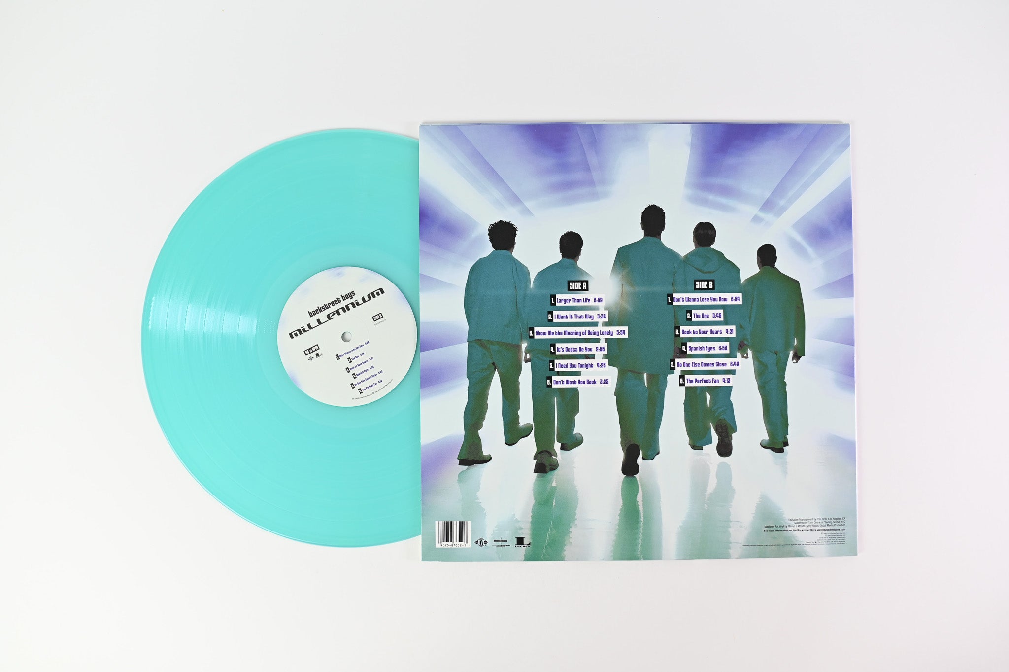 Backstreet Boys - Millennium on Jive Legacy Ltd Electric Blue Vinyl Reissue