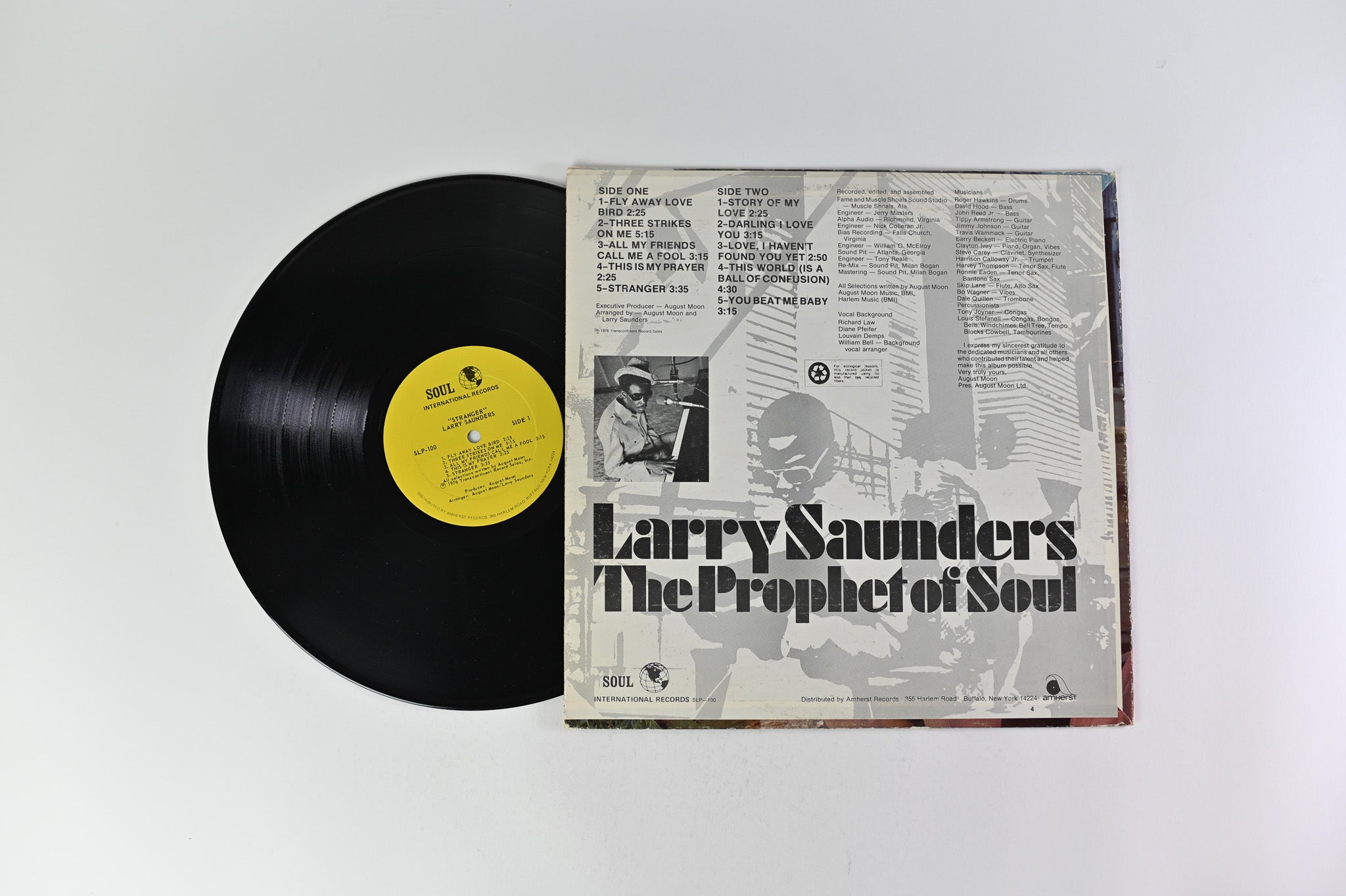 Larry Saunders The Prophet of Soul - Stranger on Soul International