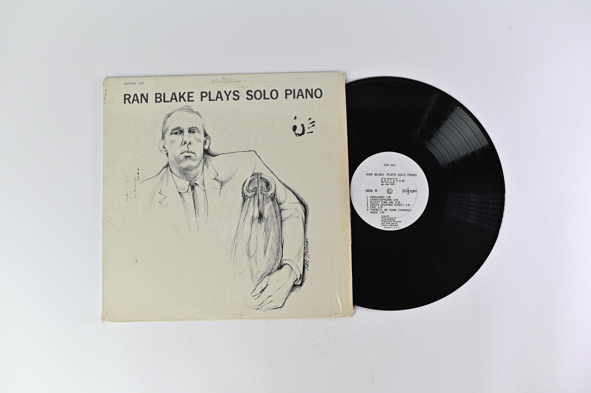 Ran Blake - Plays Solo Piano on ESP Disk